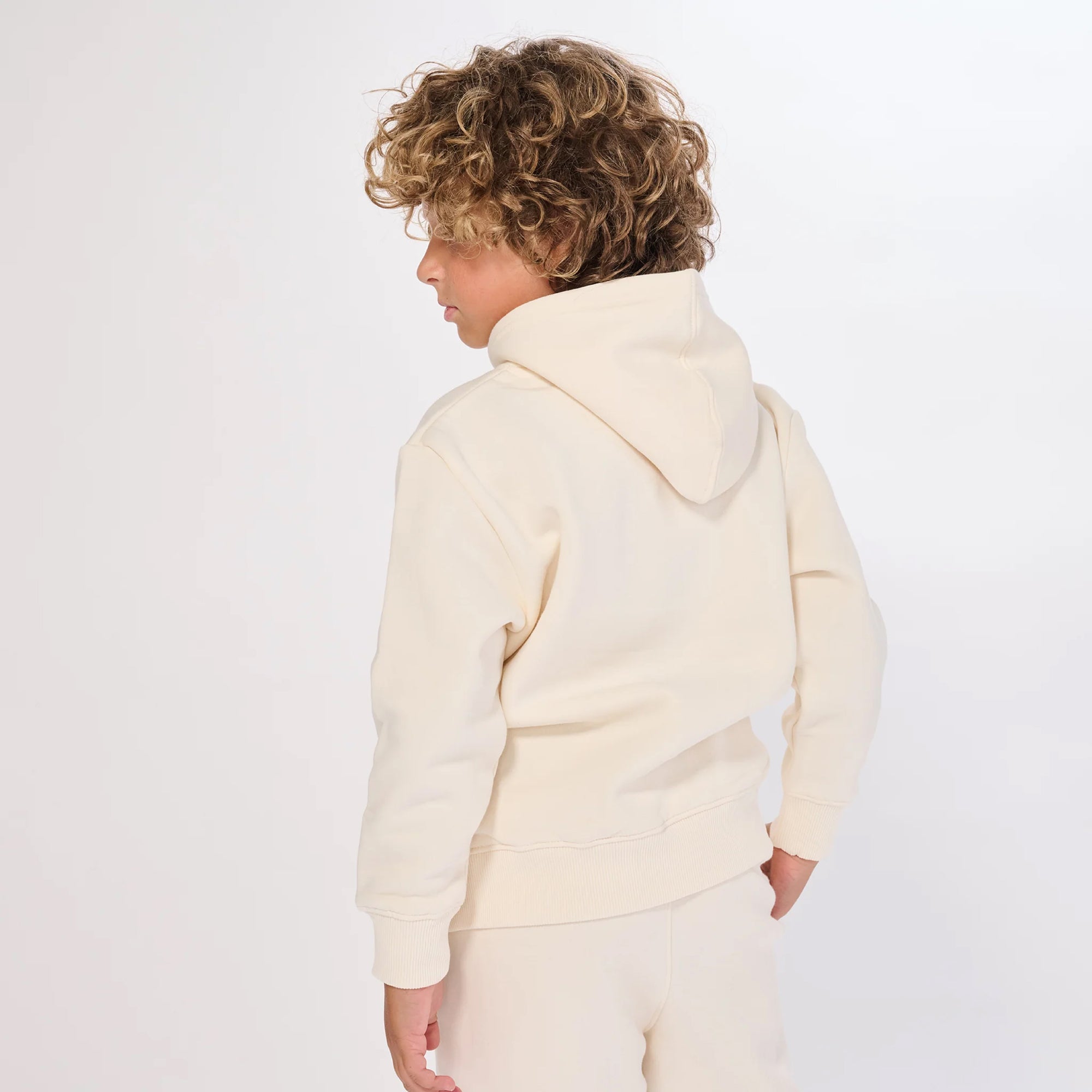 YOUTH LITTLE BIRD PULLOVER HOODIE (Cream)