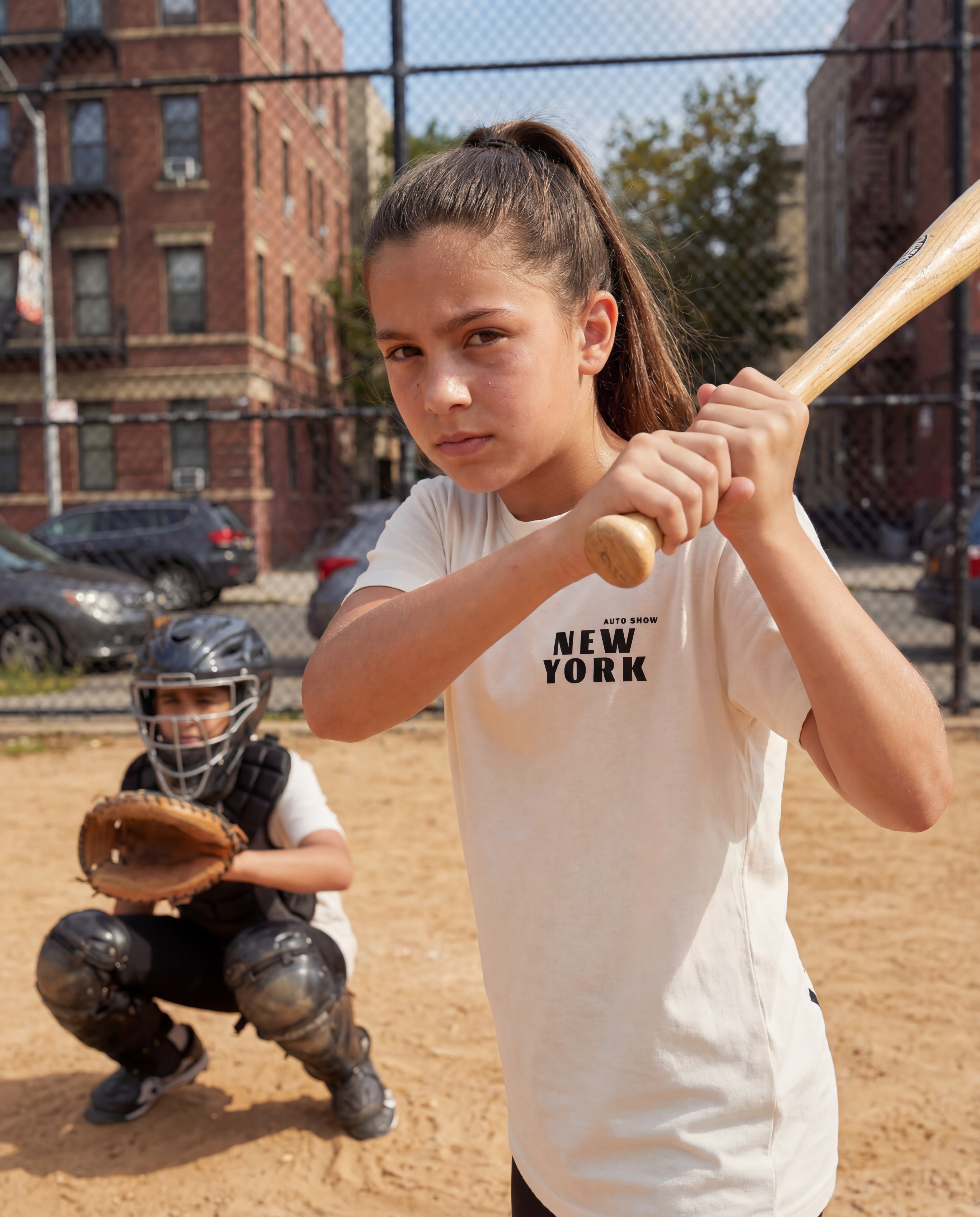 NYIAS26 Brooklyn Bridge Youth Tee (Vintage White)