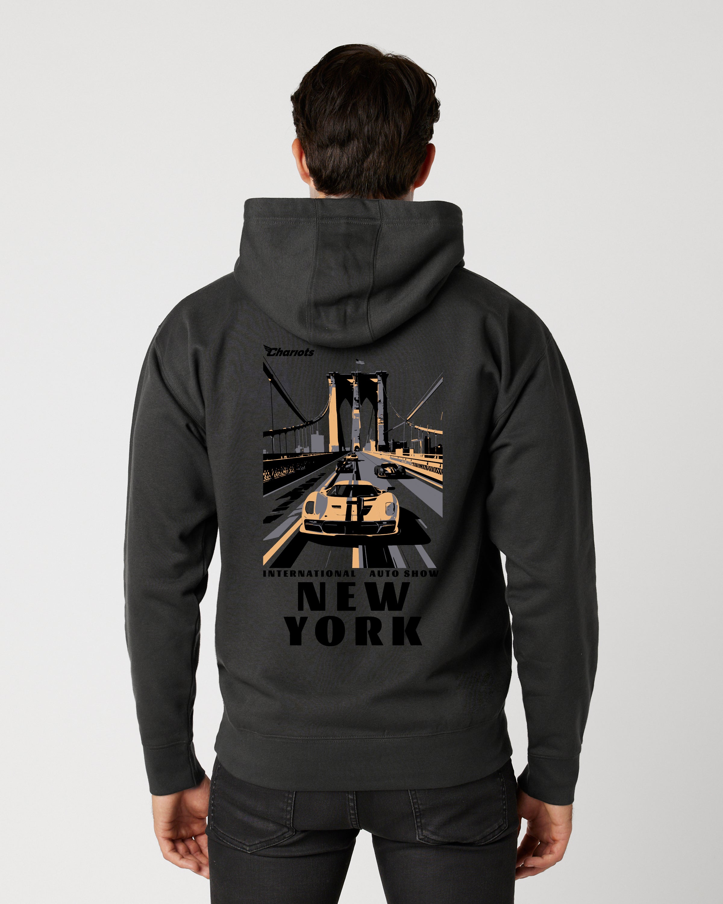 NYIAS26 Brooklyn Bridge Box Hoodie (Vintage Black)