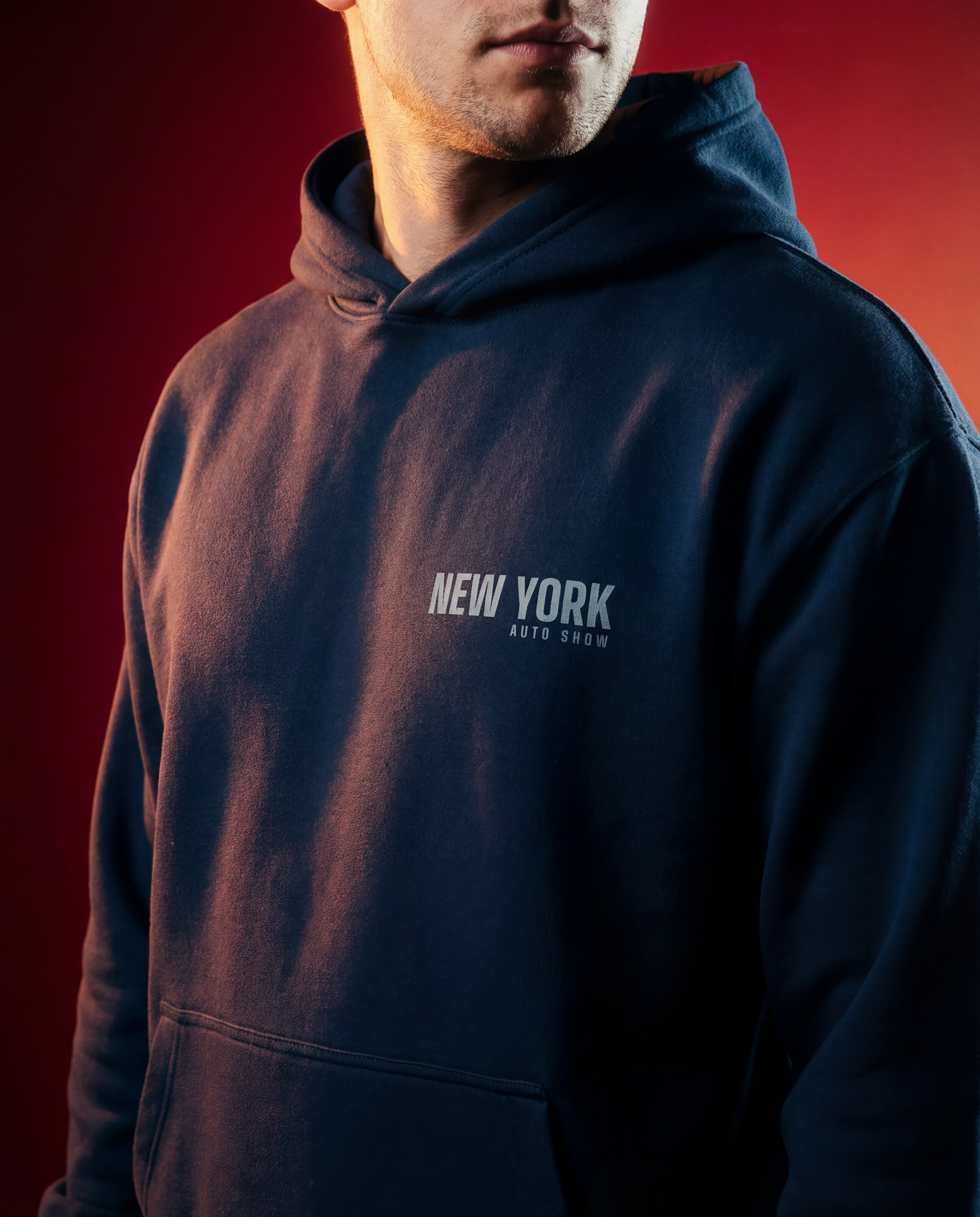 NYIAS26 Crosswalk Box Hoodie (Navy)