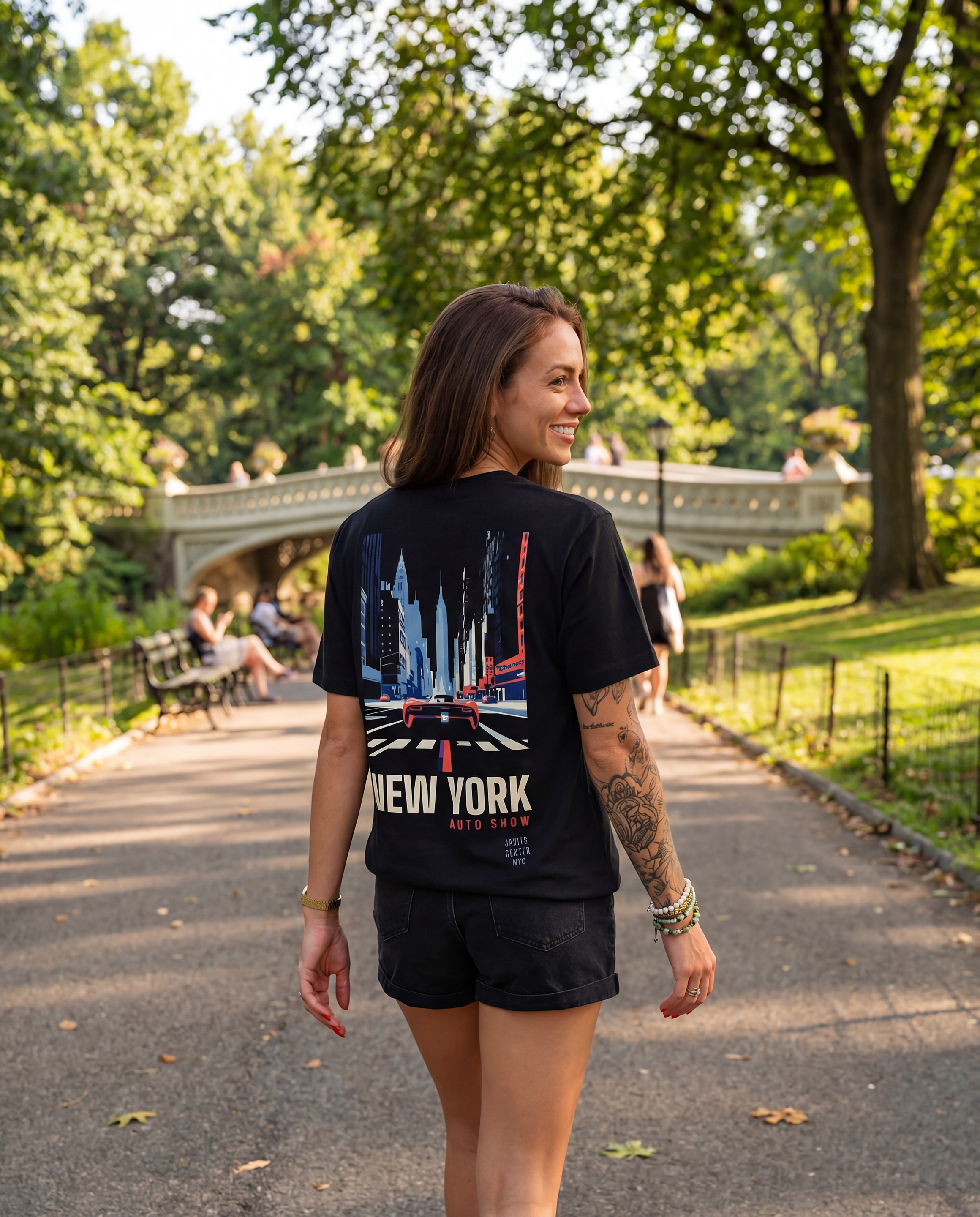 NYIAS26 Crosswalk Adult Tee (Black)