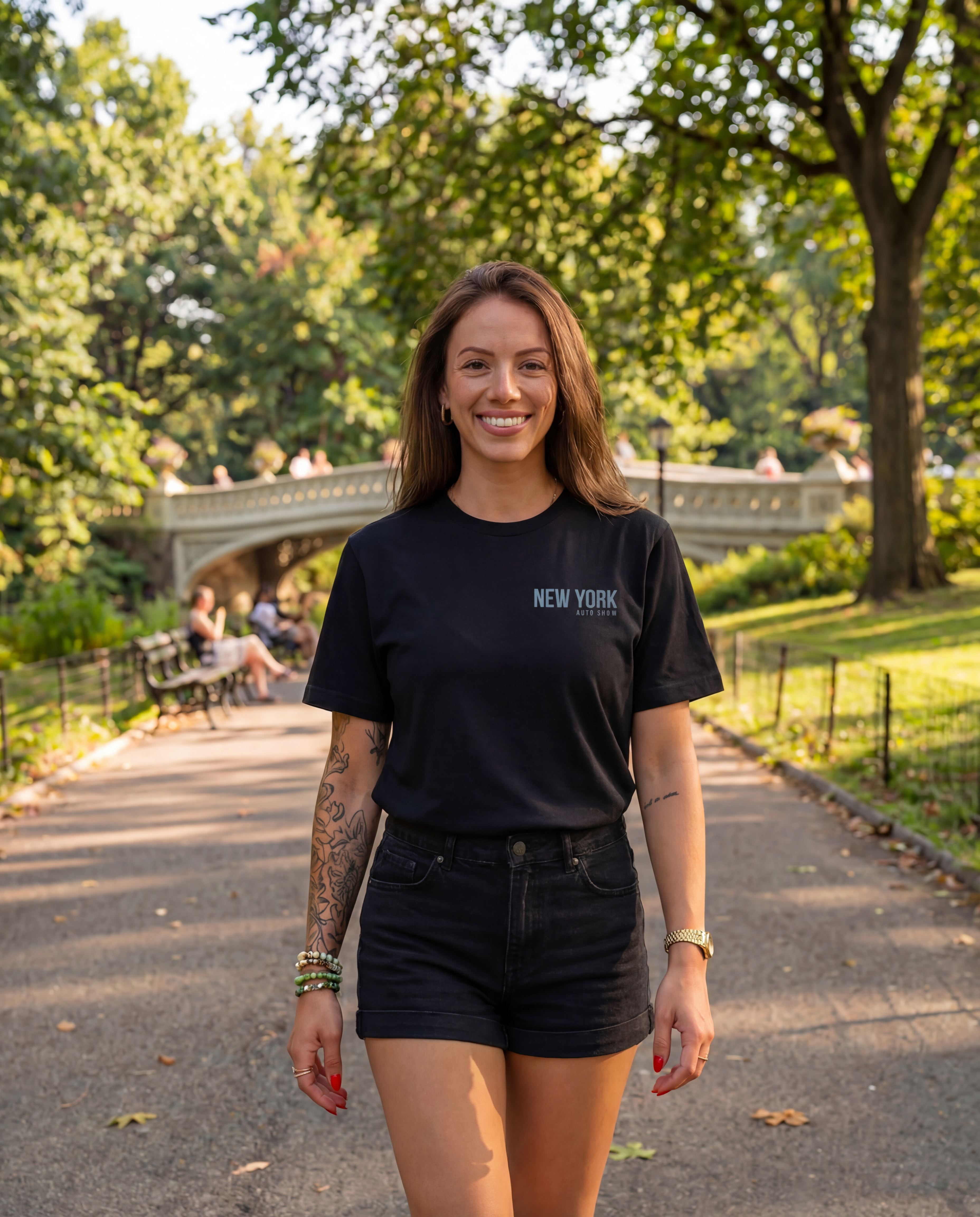 NYIAS26 Crosswalk Adult Tee (Black)