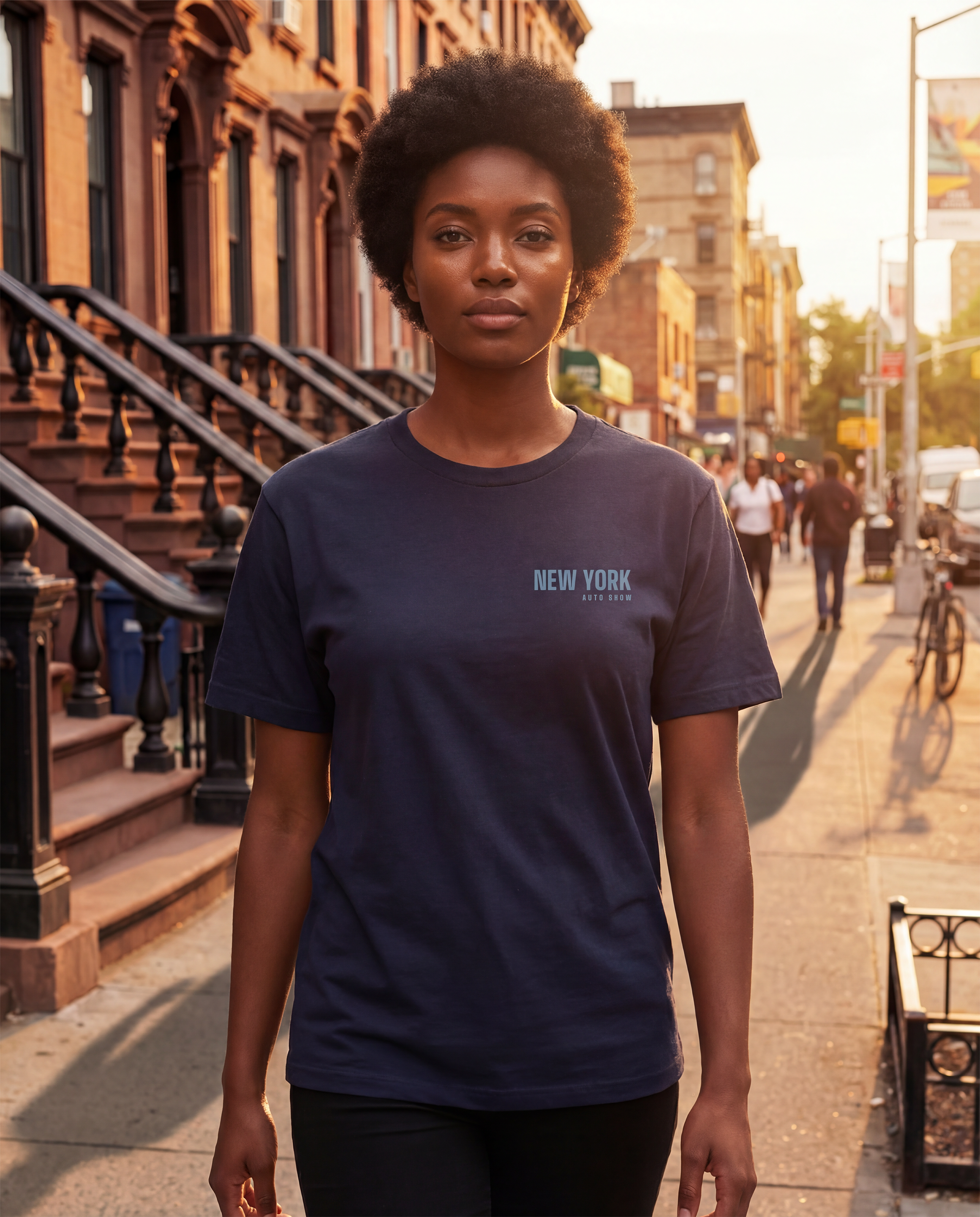NYIAS26 Crosswalk Adult Tee (Navy)