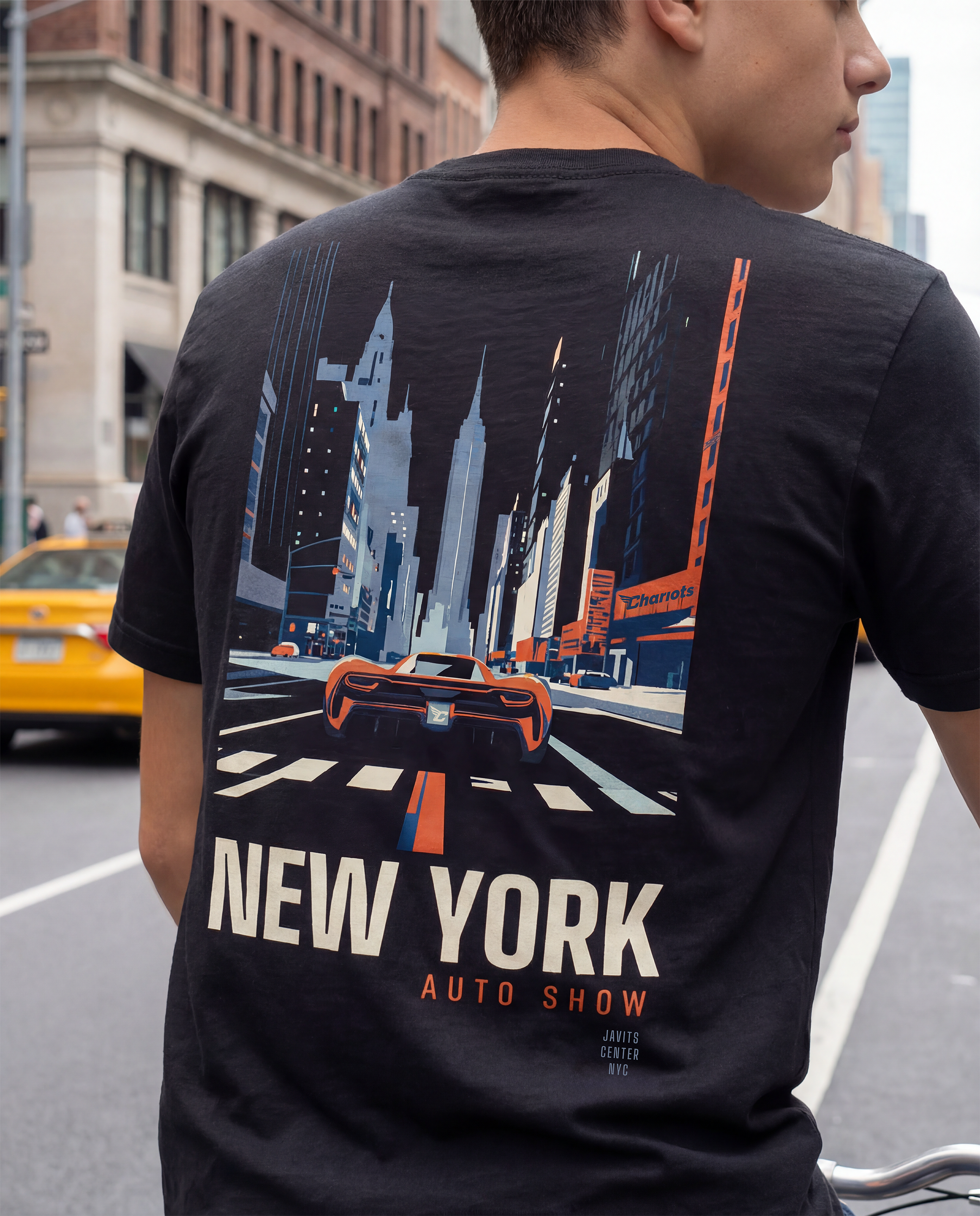 NYIAS26 Crosswalk Youth Tee (Black)