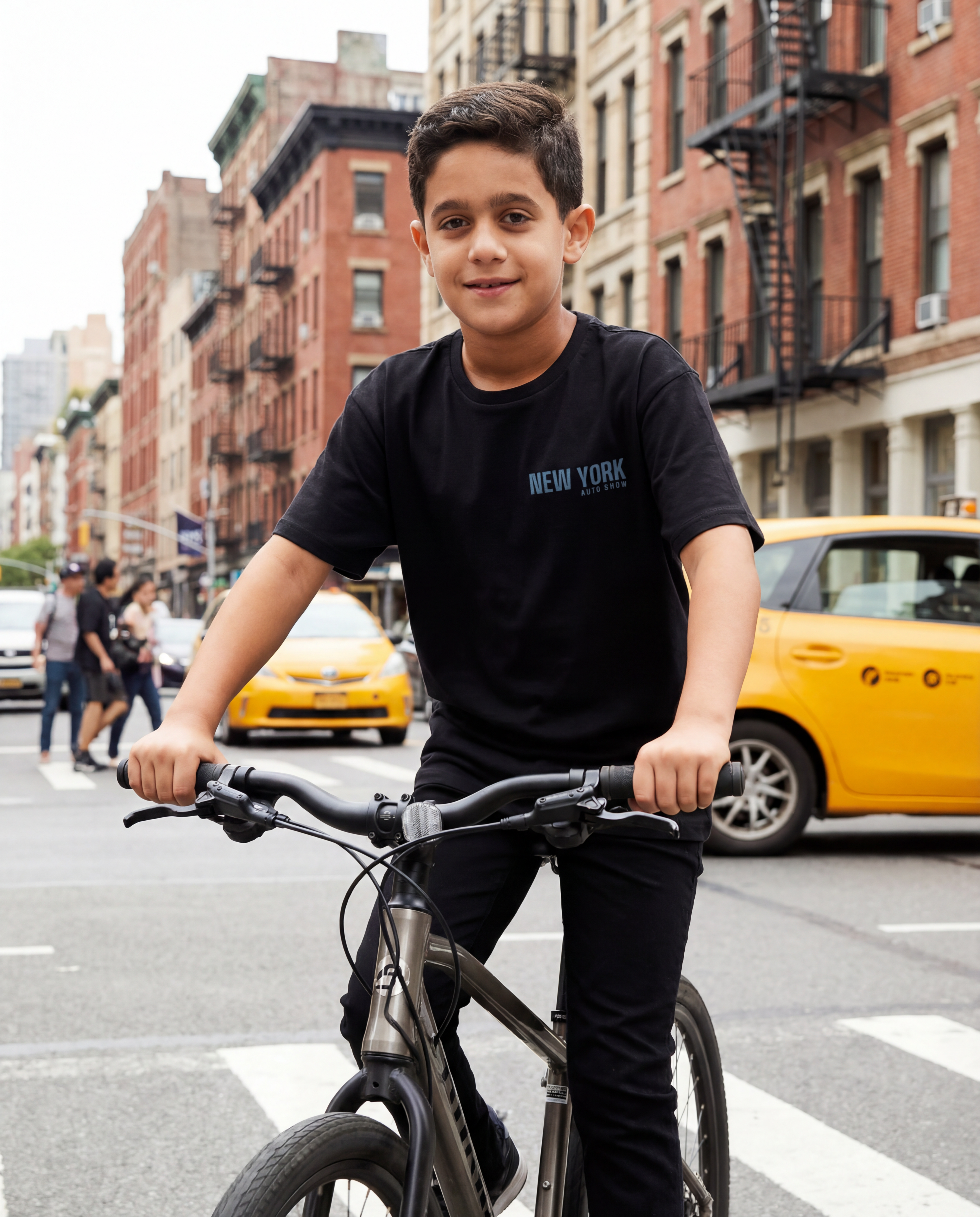 NYIAS26 Crosswalk Youth Tee (Black)