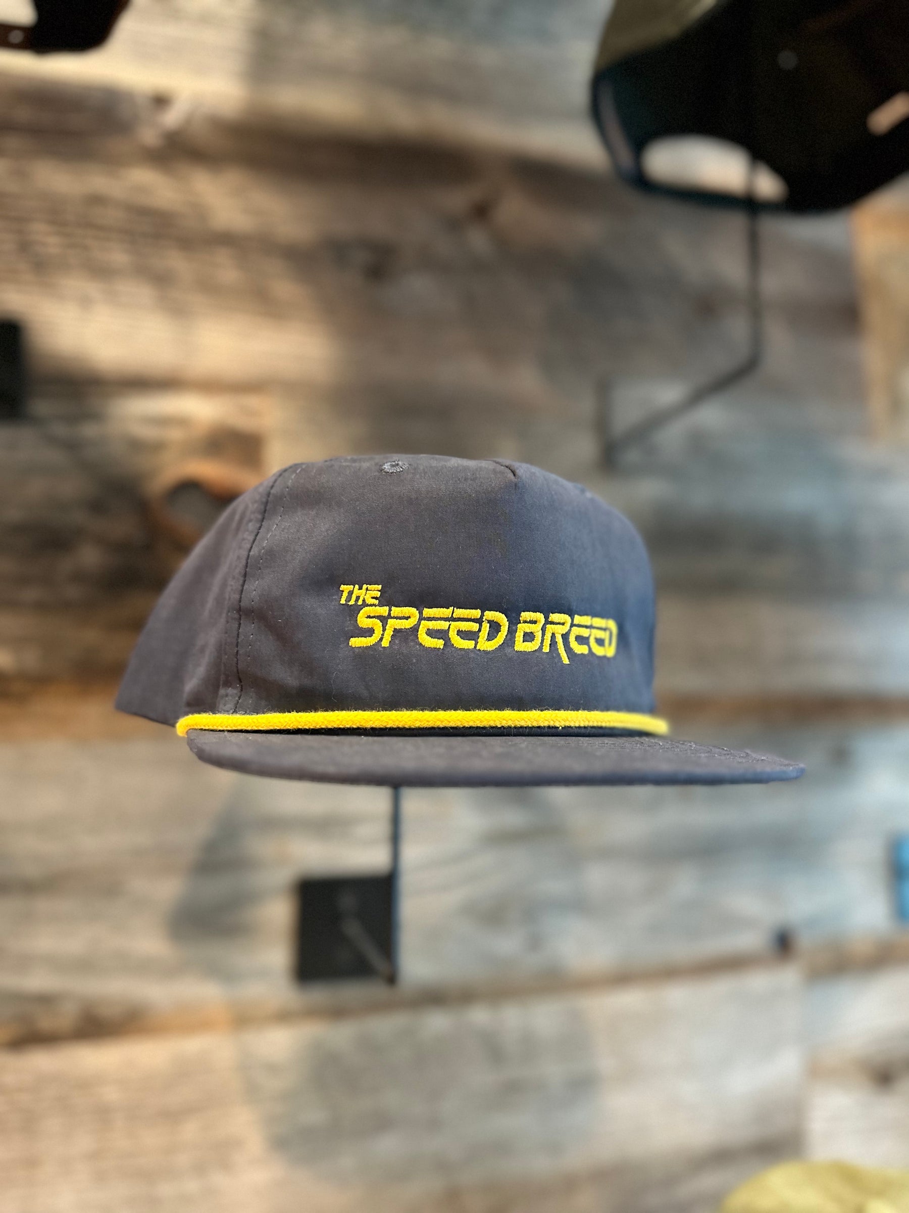SPENCER (Navy/Gold Speed Breed Grandpa Hat)