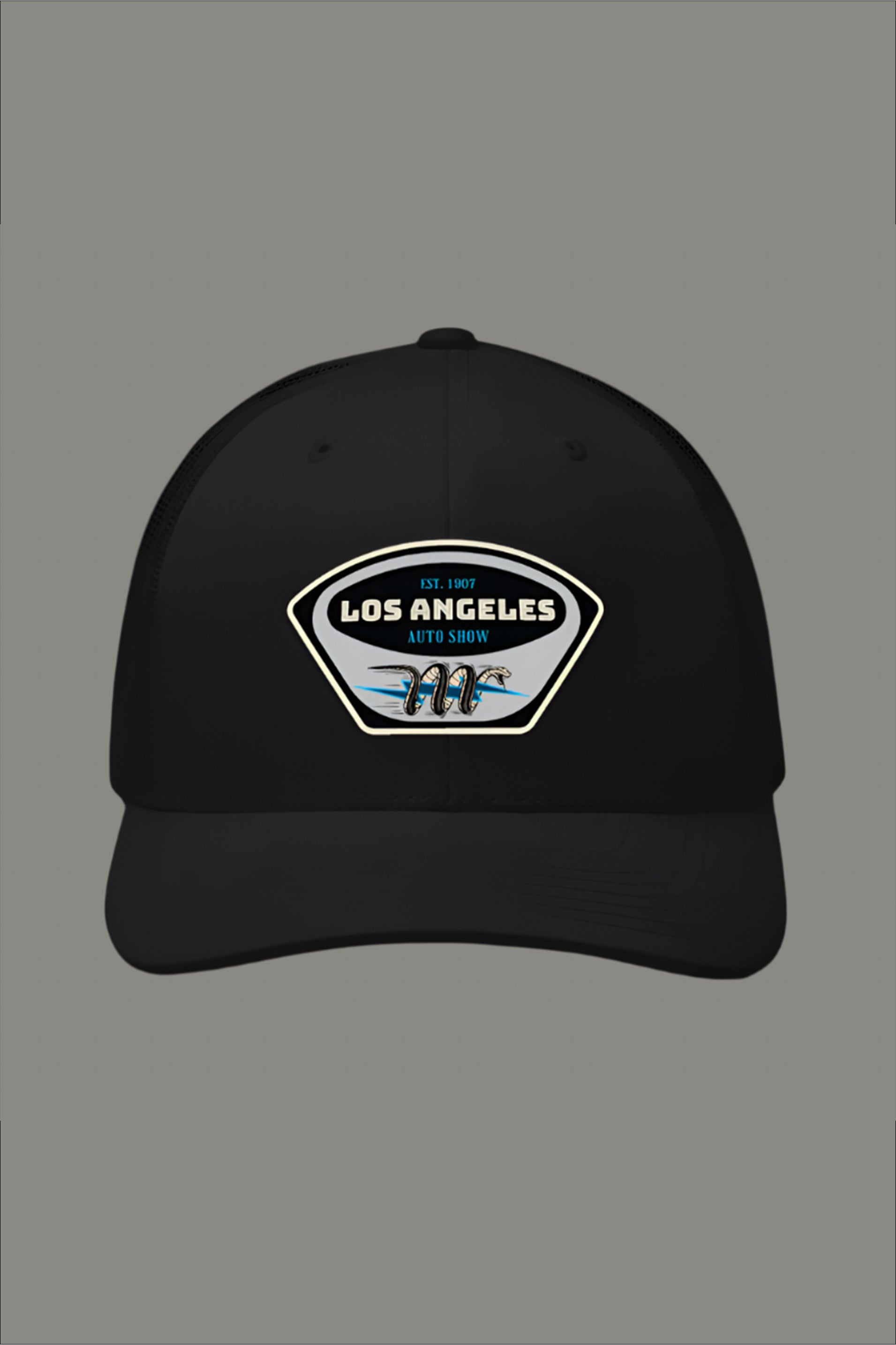 LAAS24 SNAKE TRUCKER HAT (Black)