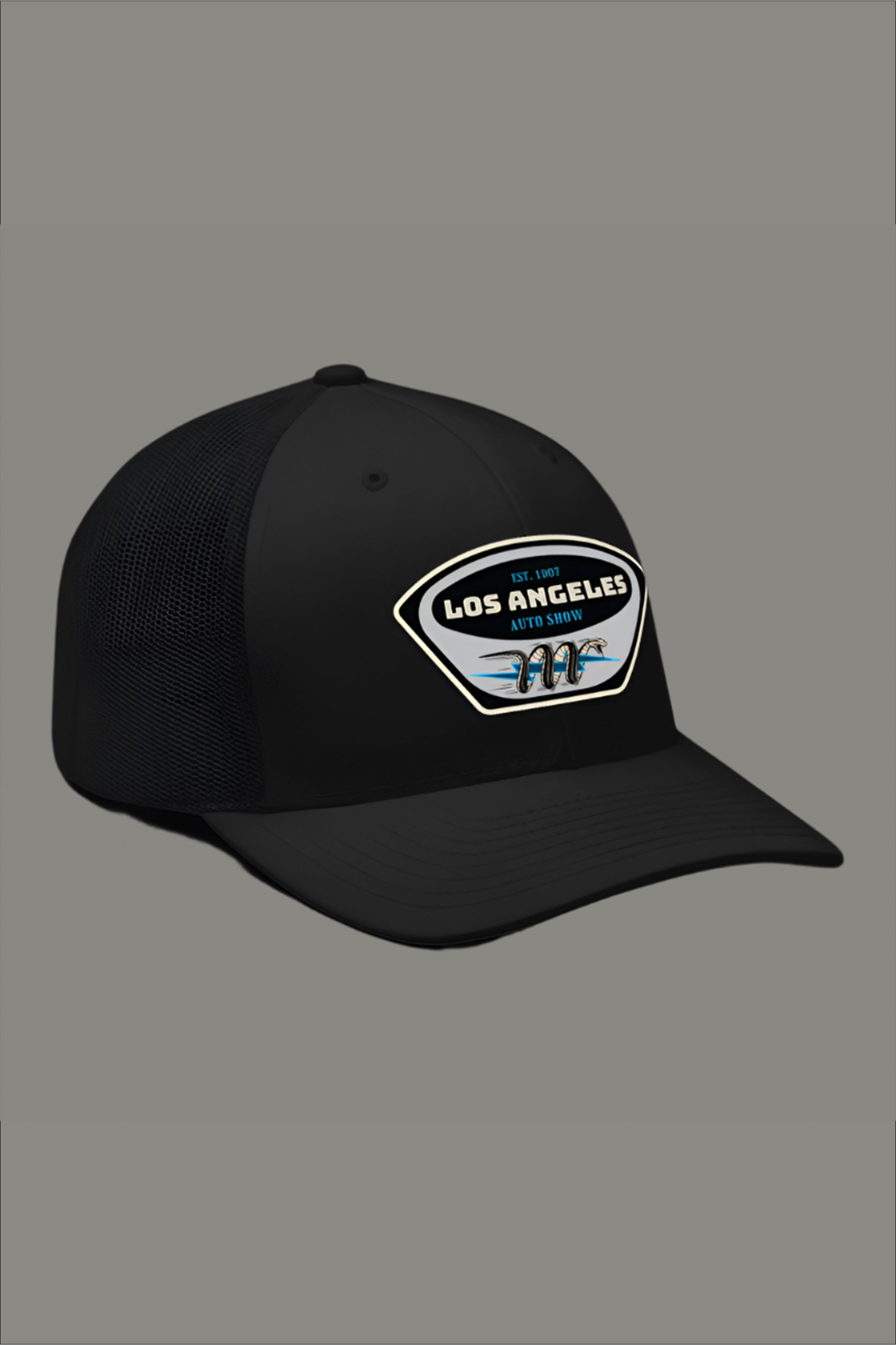 LAAS24 SNAKE TRUCKER HAT (Black)