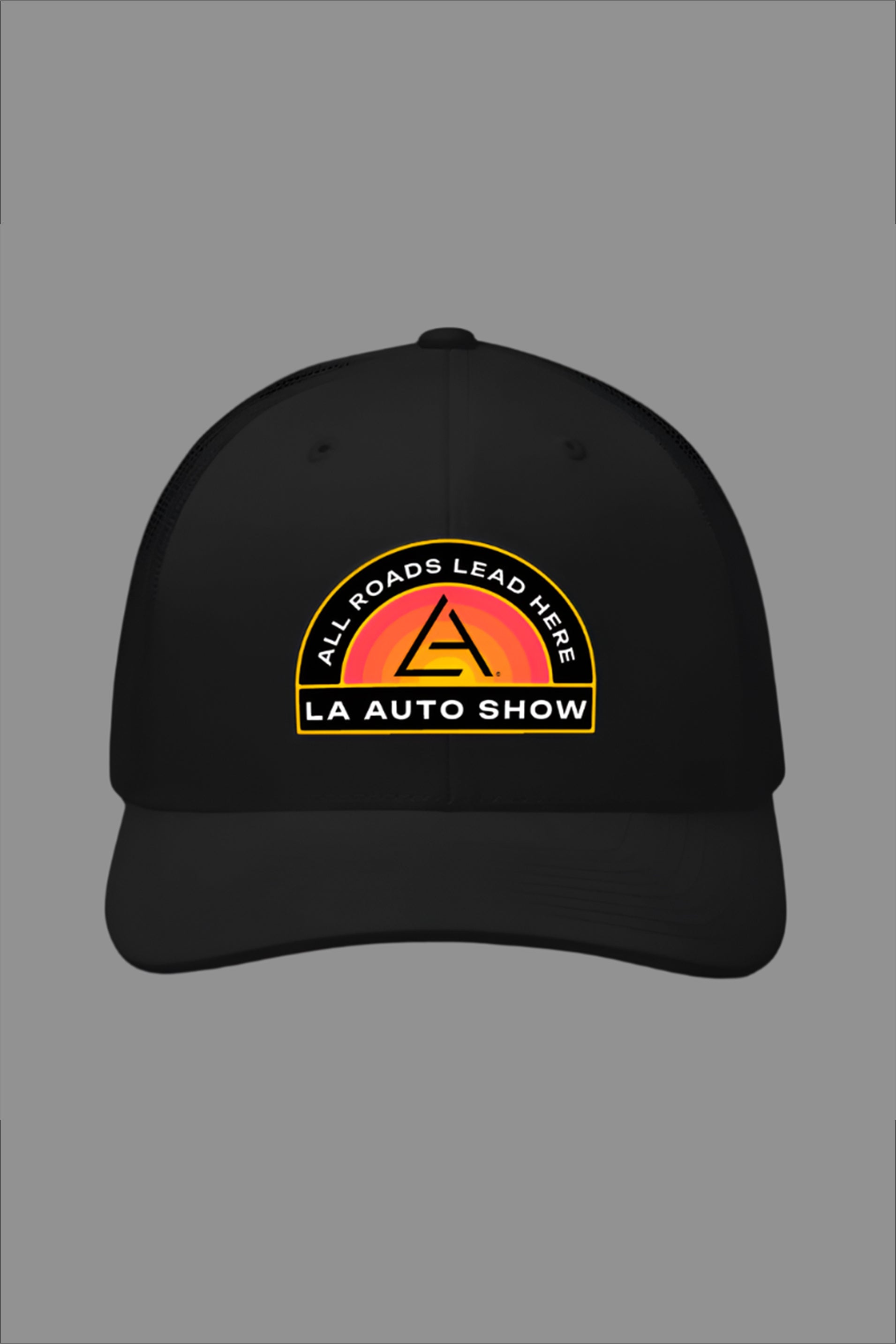 LAAS24 SUNSET TRUCKER HAT (Black)