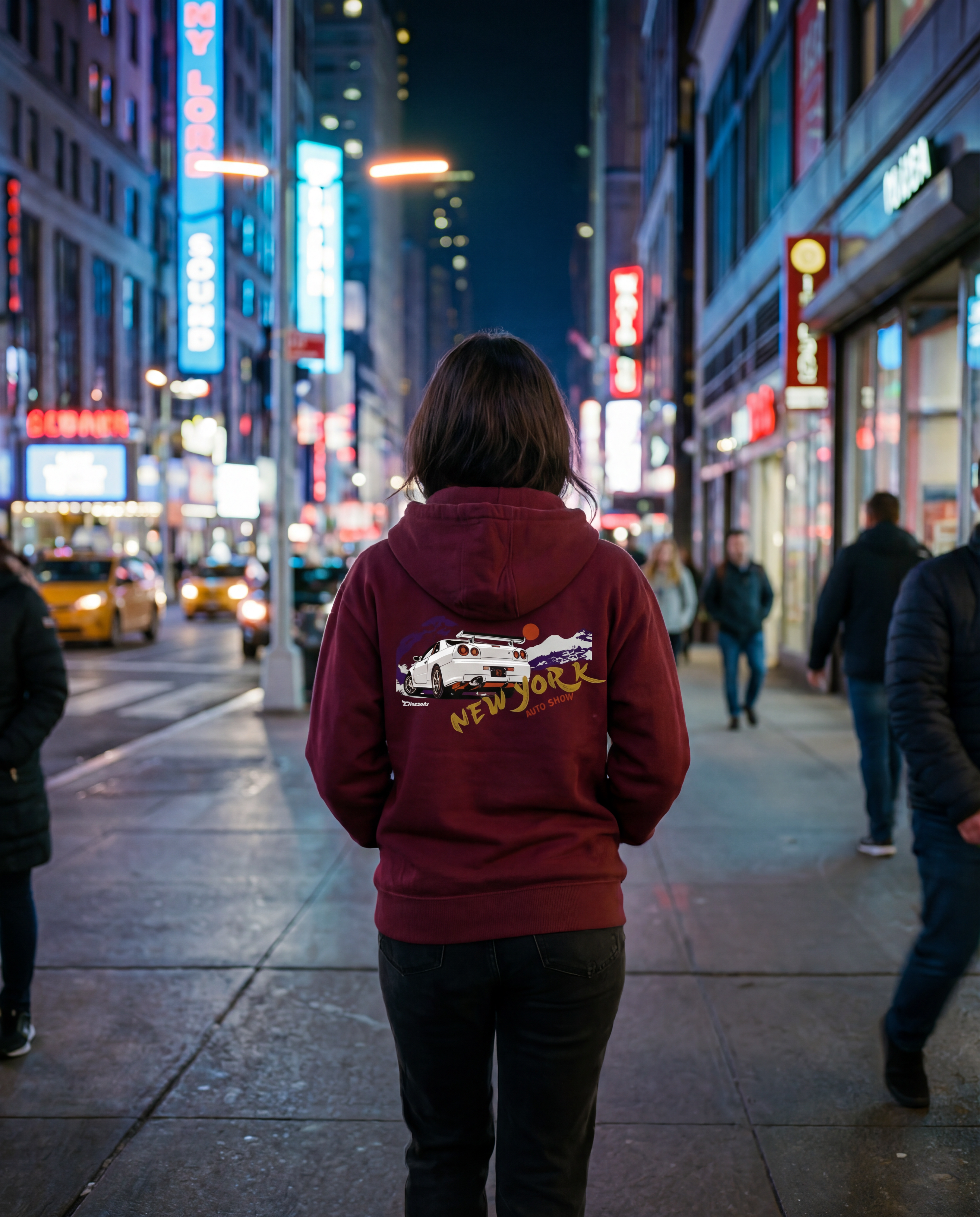 NYIAS26 Zen Garden Heavyweight Hoodie (Maroon)