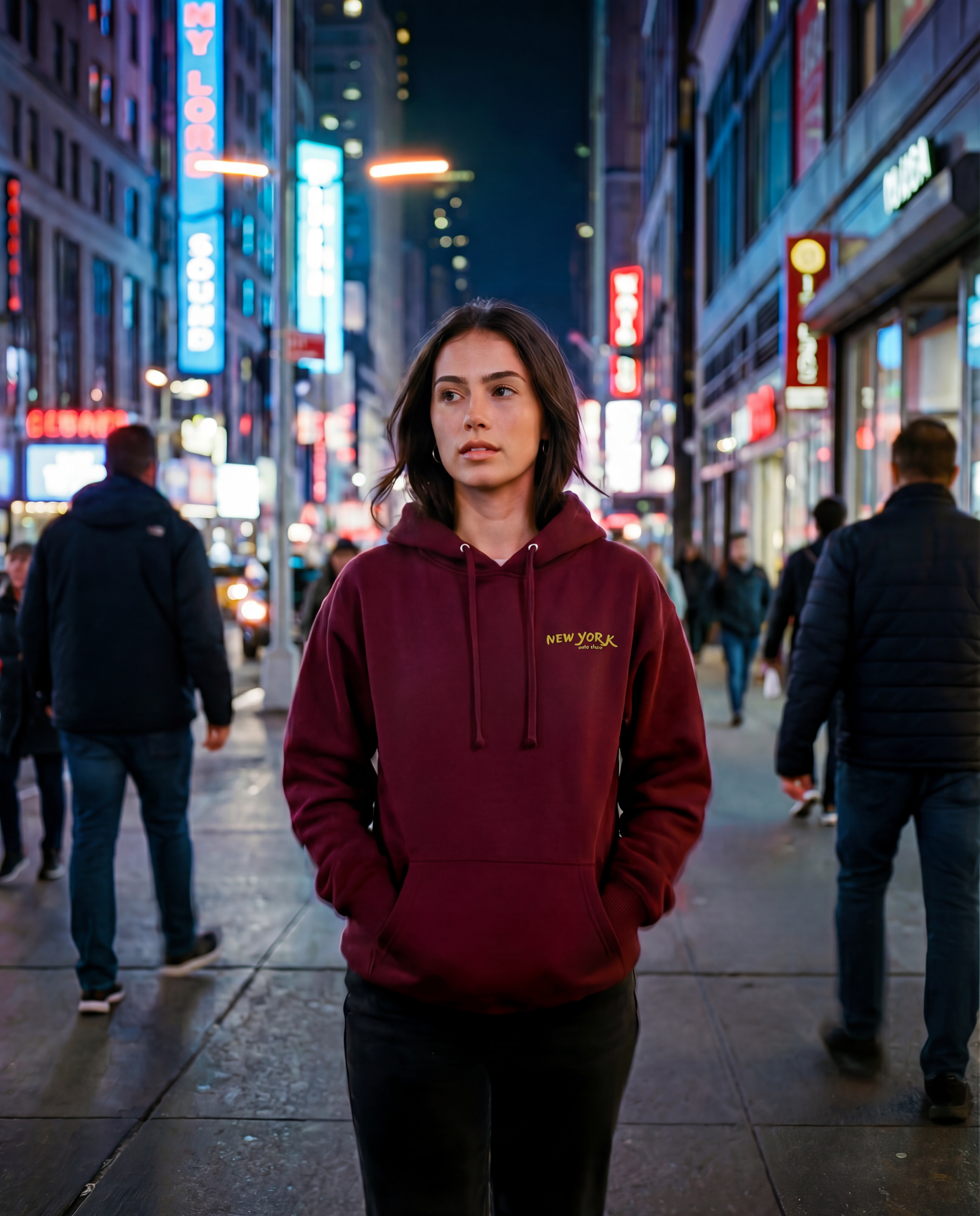 NYIAS26 Zen Garden Heavyweight Hoodie (Maroon)