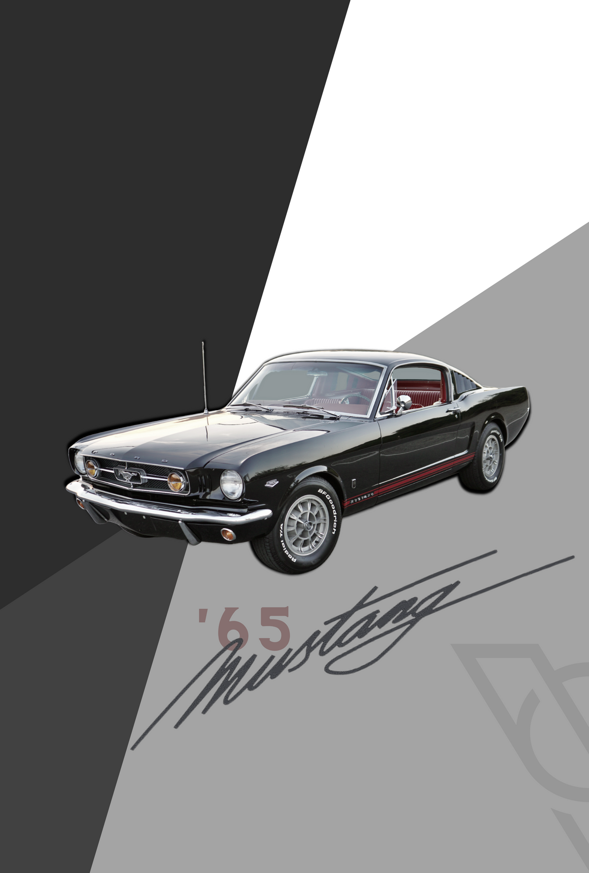 65 Mustang (POSTER)