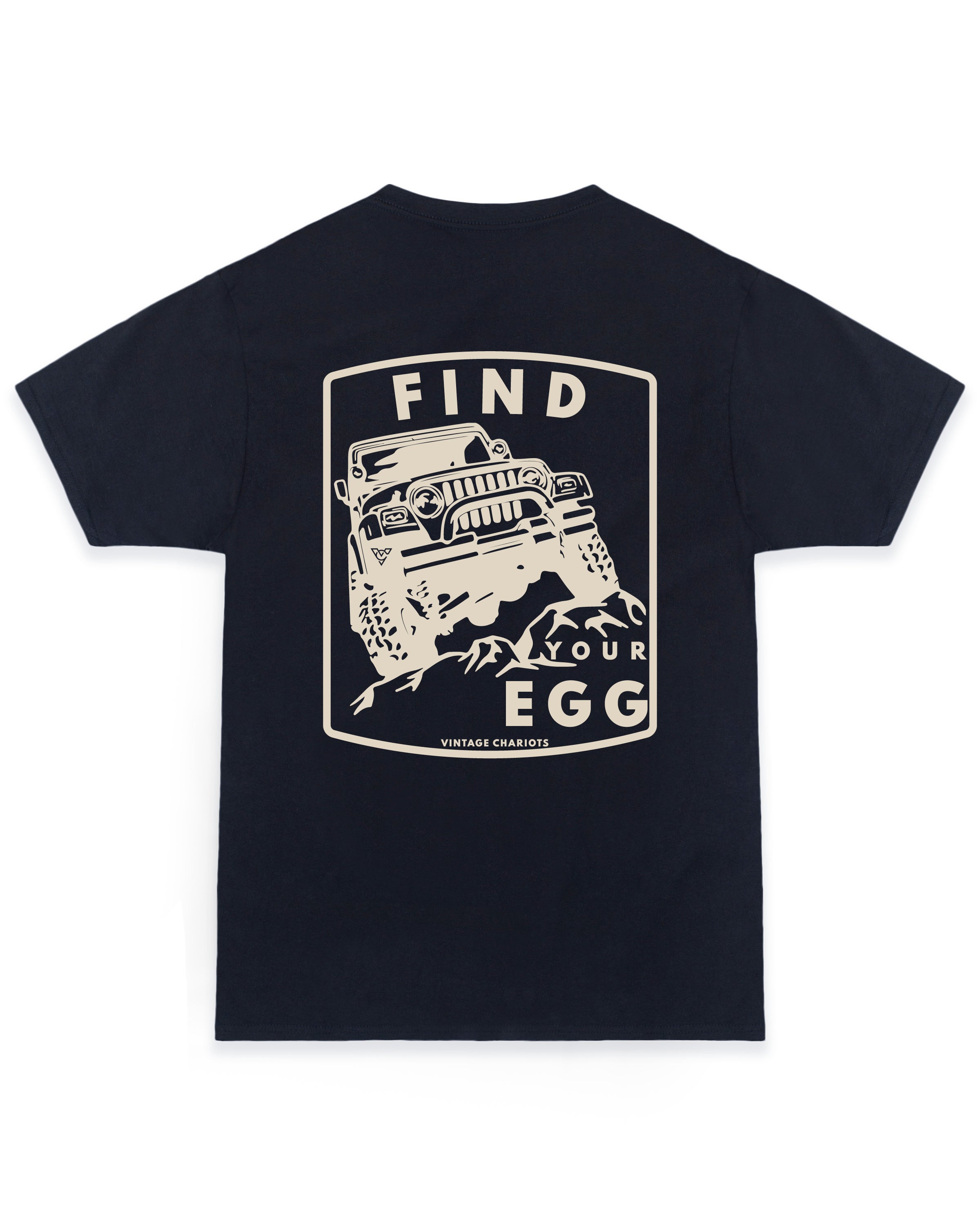 FIND YOUR EGG TEE (Navy)