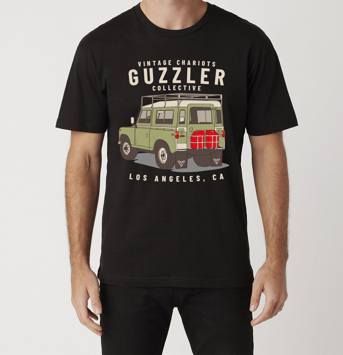 GUZZLER COLLECTIVE TEE (Black)