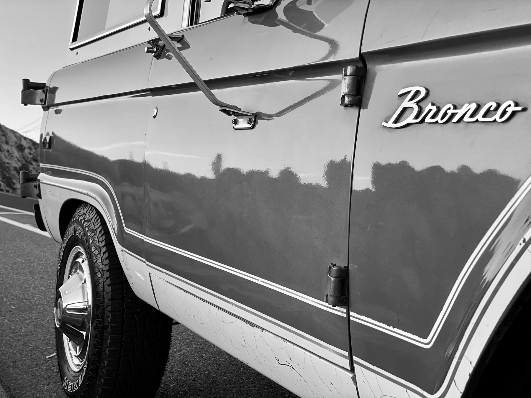 1975 Ford Bronco Copper FINE ART PRINT