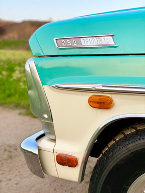 1967 Ford F-250 Lunar Green Camper Special FINE ART PRINT