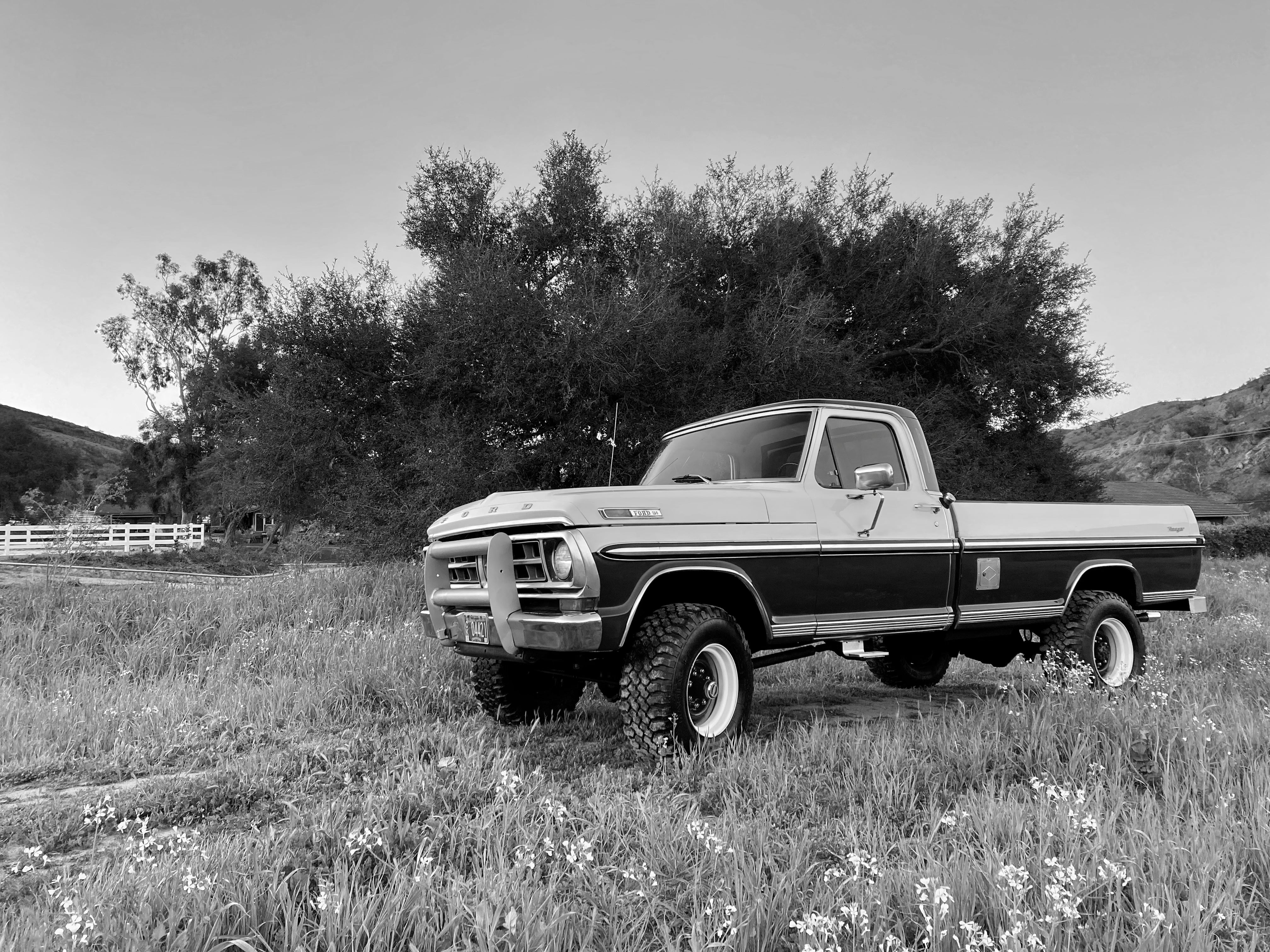 1971 Ford F-250 4x4 Highboy FINE ART PRINT