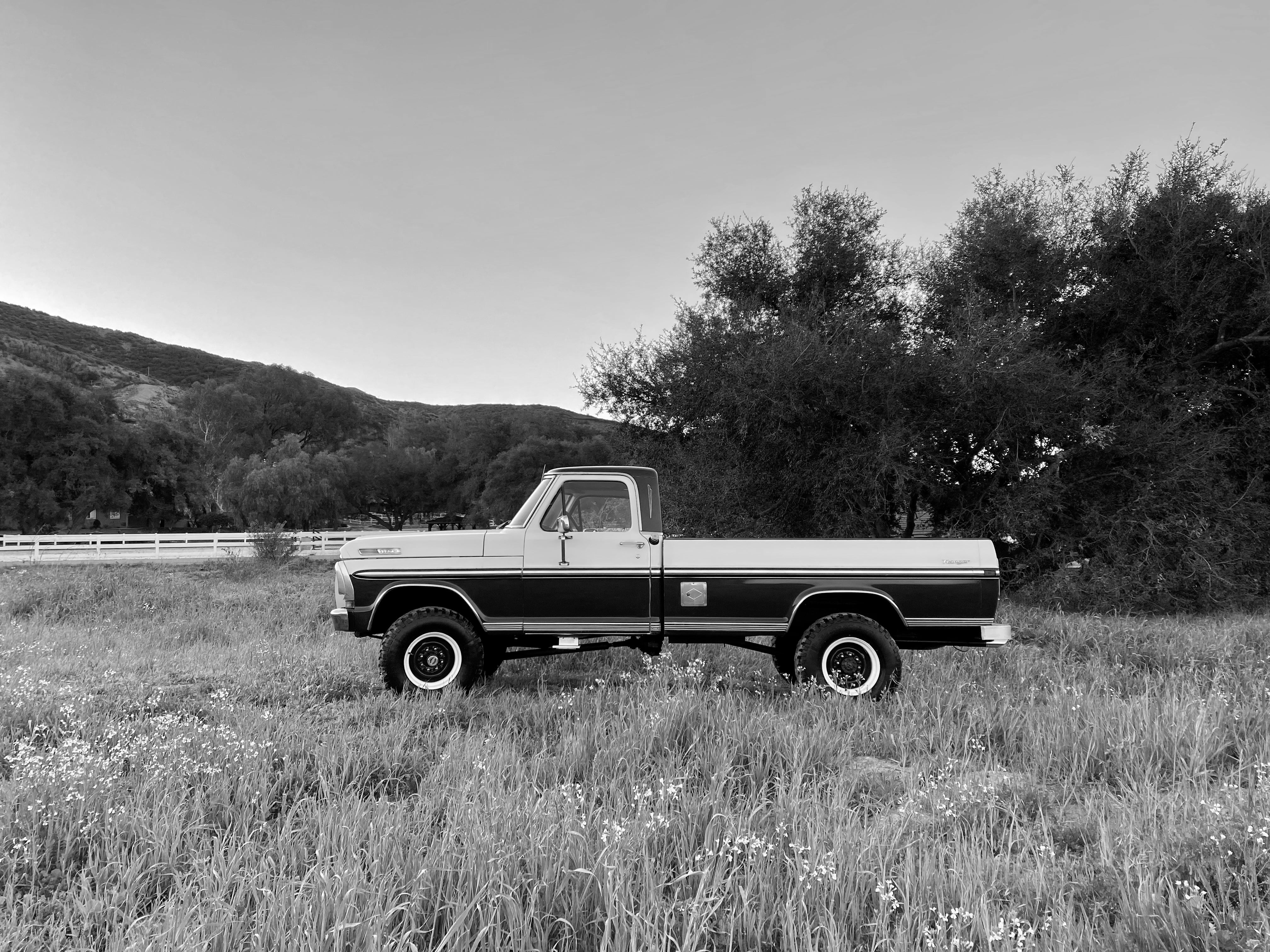 1971 Ford F-250 4x4 Highboy FINE ART PRINT