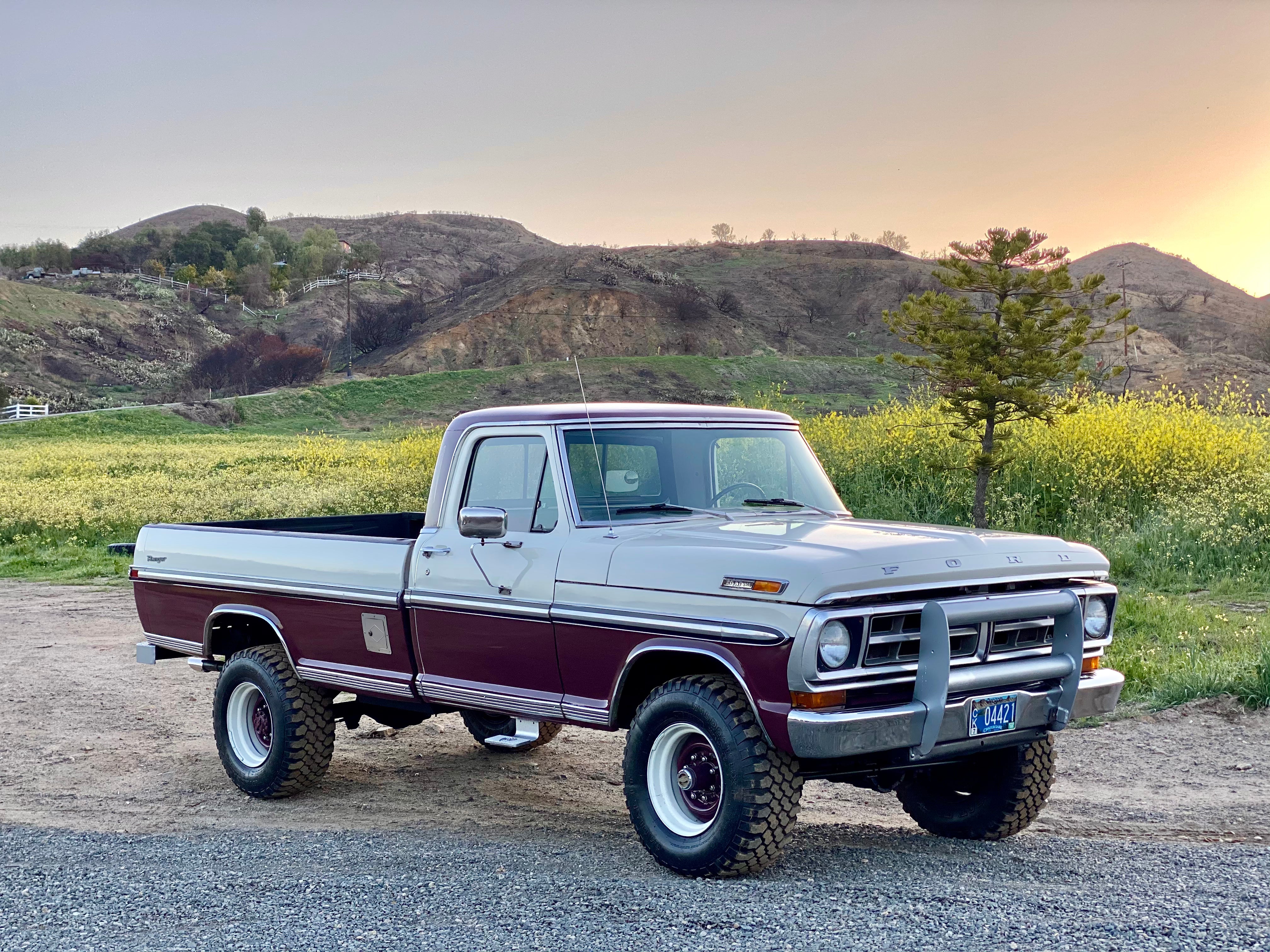 1971 Ford F-250 4x4 Highboy FINE ART PRINT