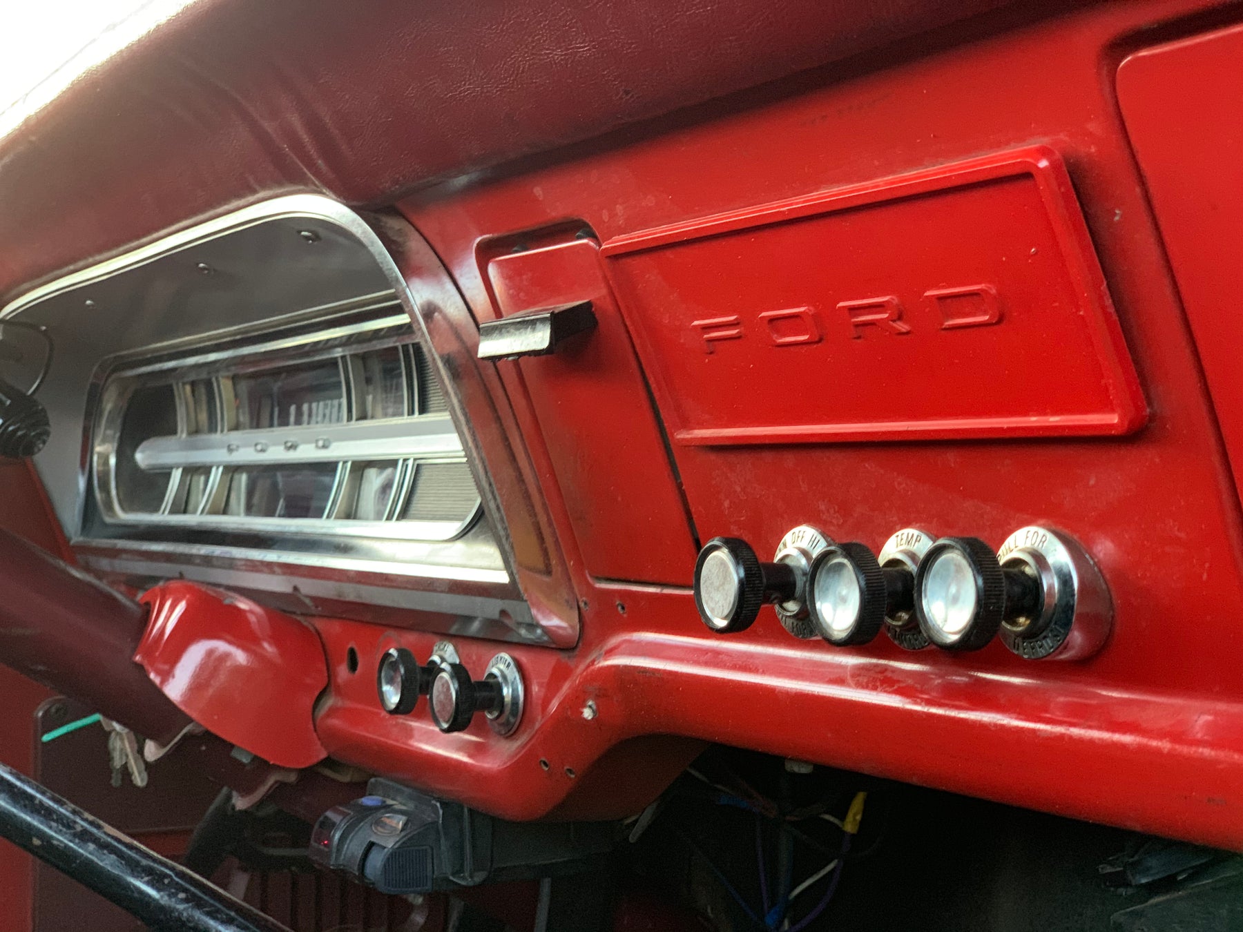 1967 Ford F-250 4x4 Fire Truck FINE ART PRINT