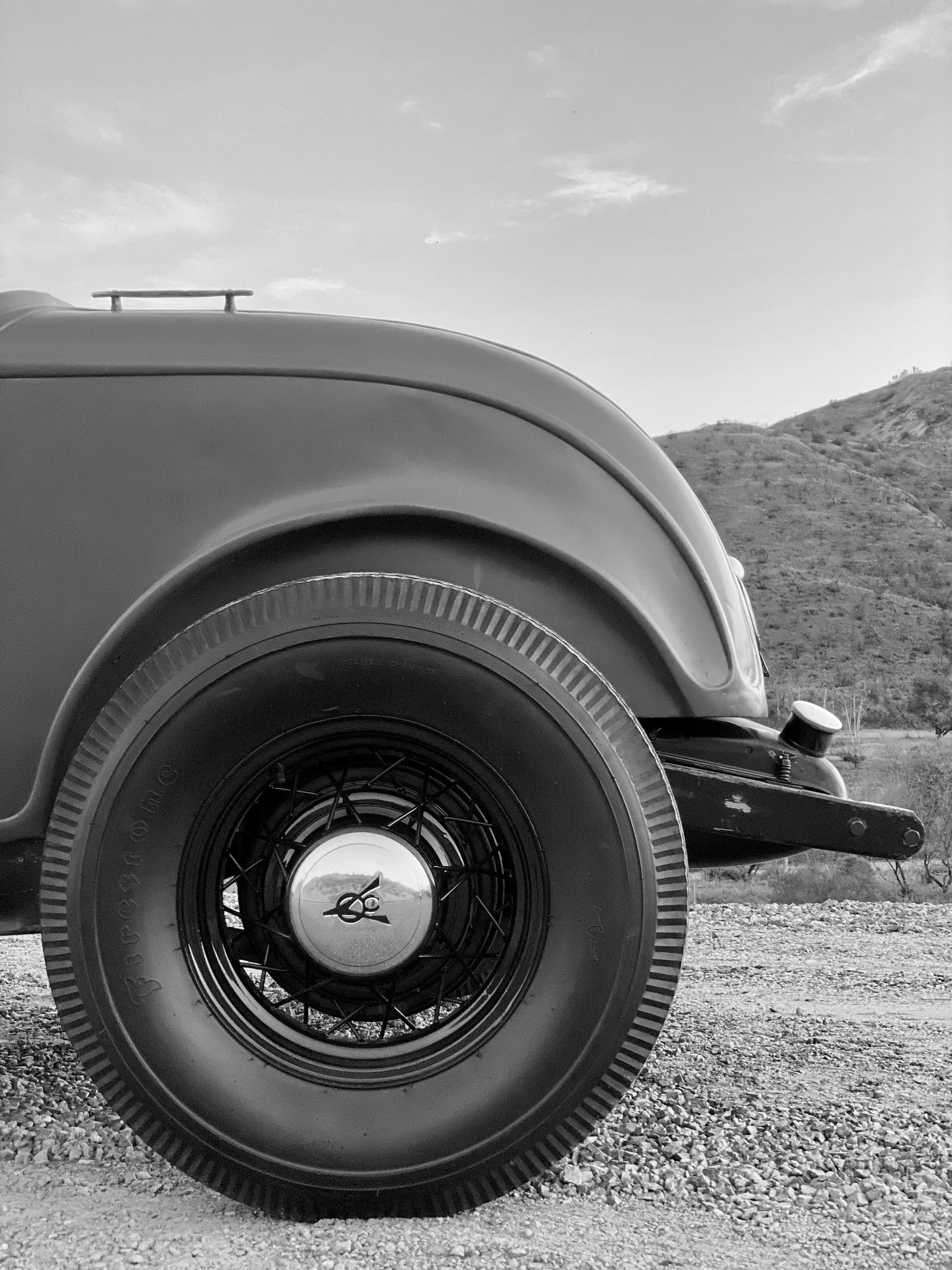 1932 Roadster Haunches FINE ART PRINT
