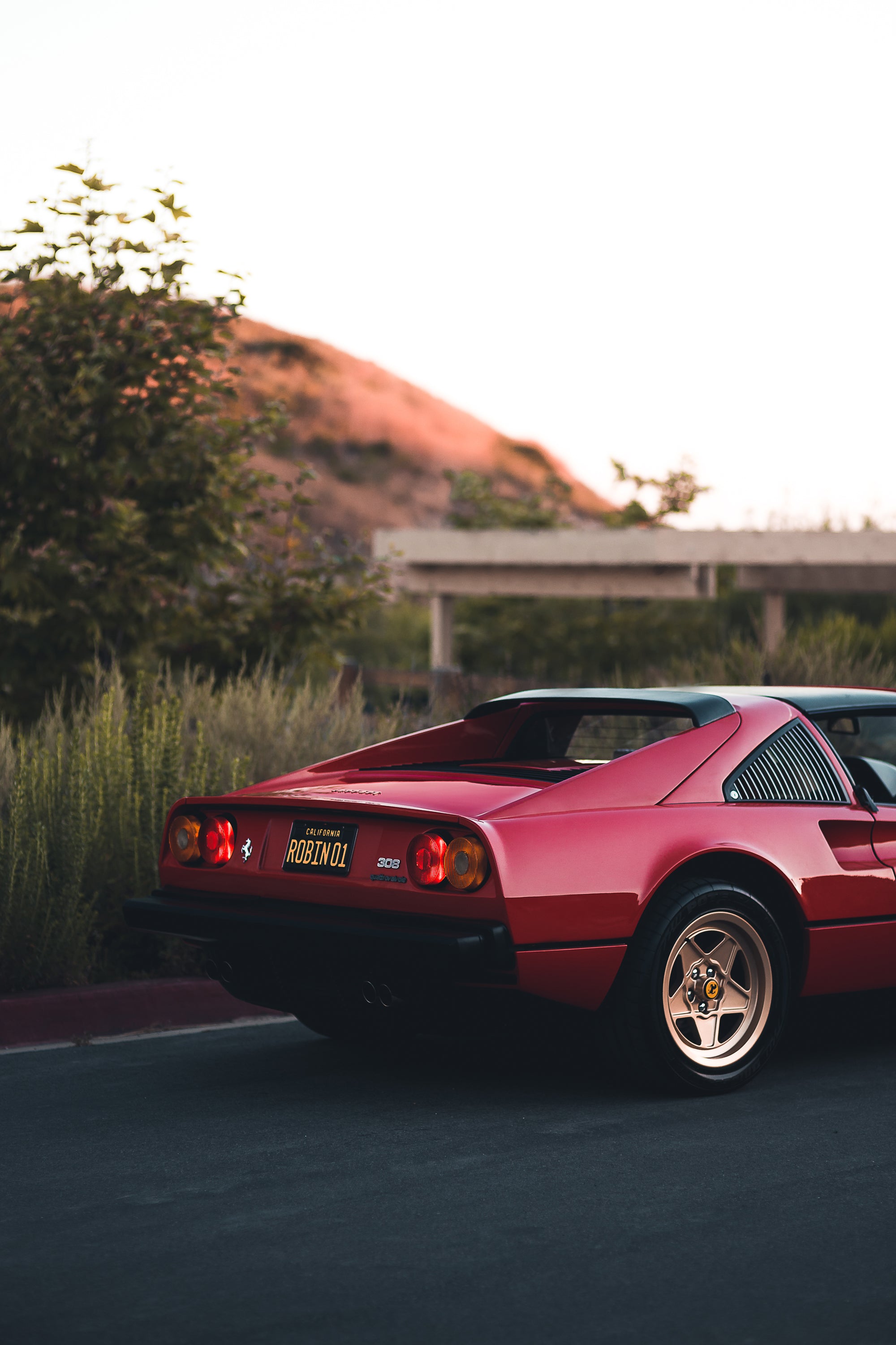 1985 Ferrari 308 GTSi Quattrovalvole FINE ART PRINT