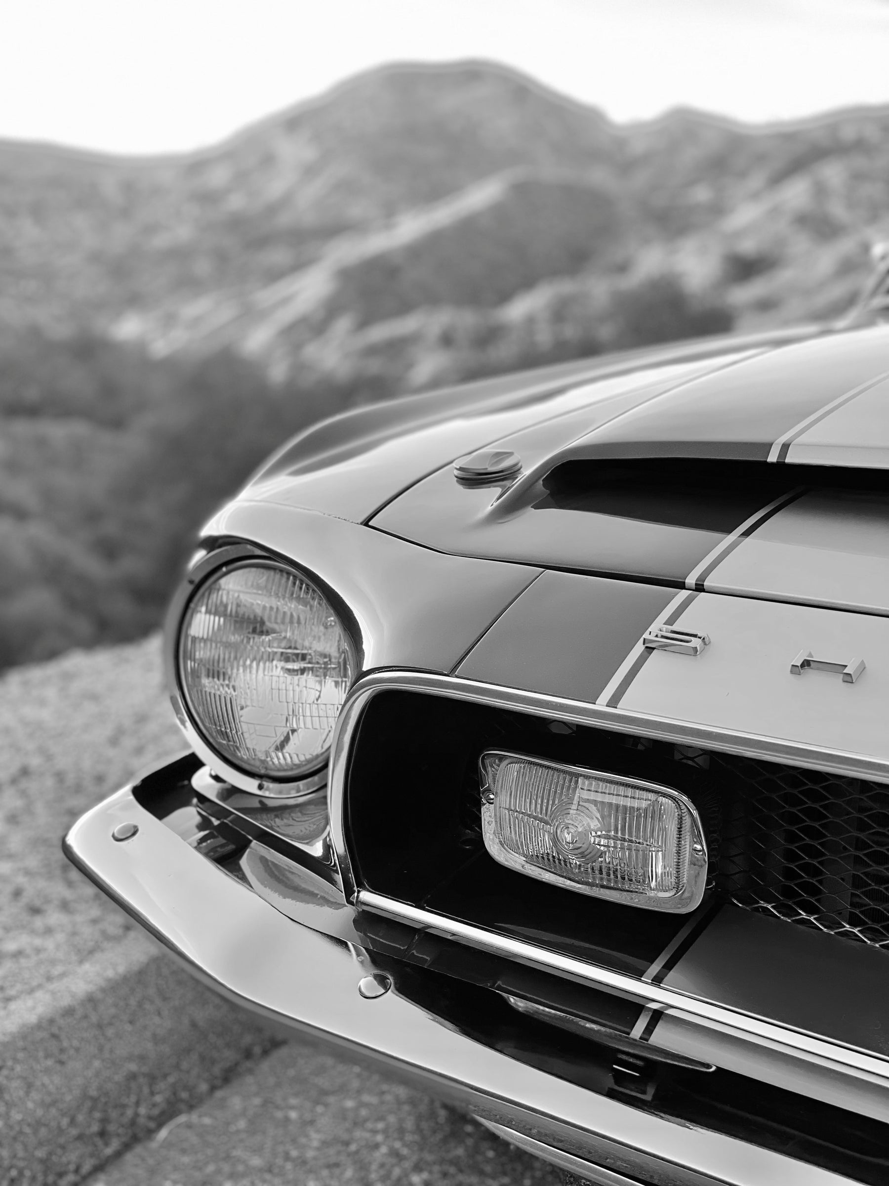 1968 Shelby Mustang GT350H FINE ART PRINT