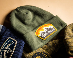 Offroad RECYCLED KNIT BEANIE (Loden Green)