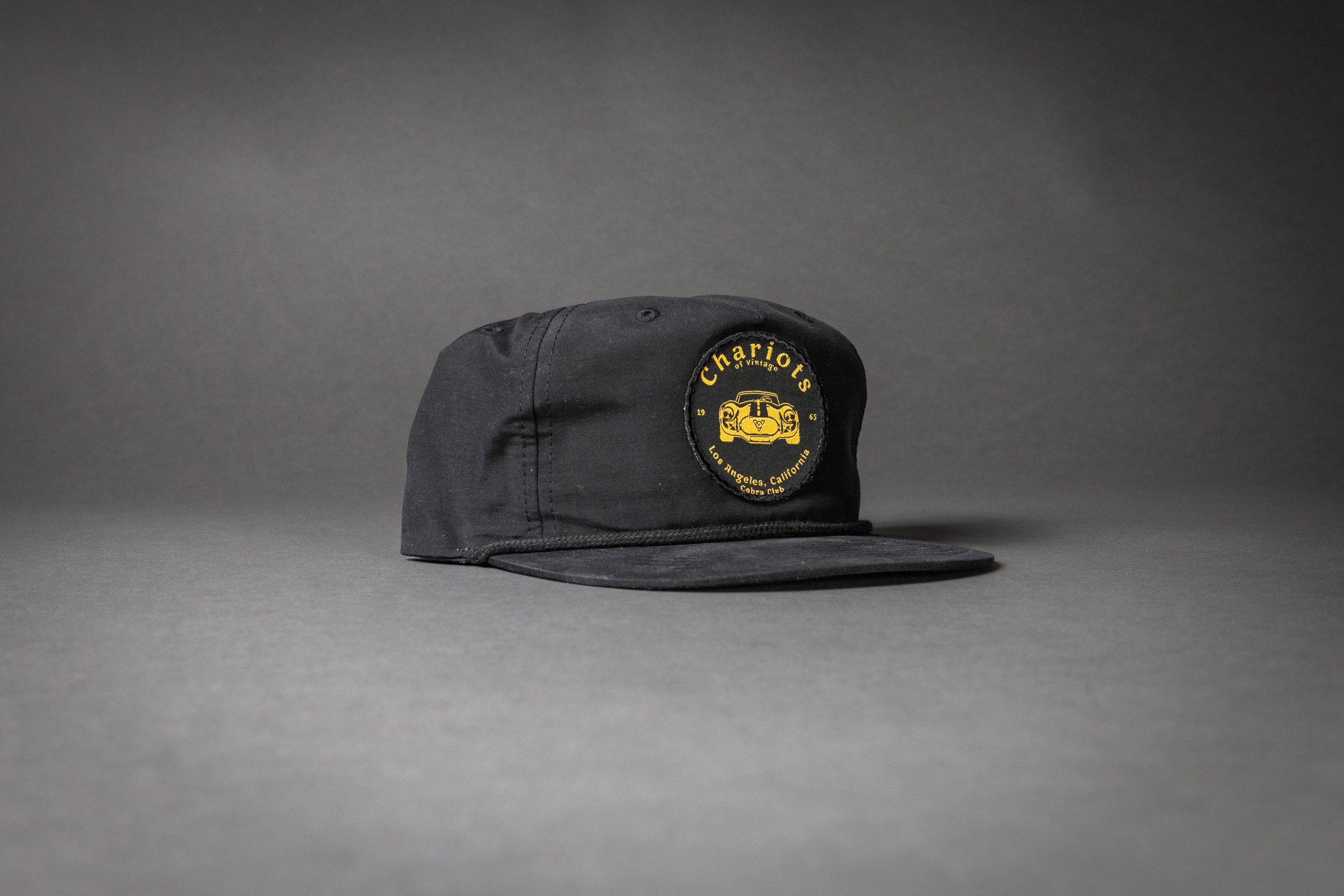 COBRA CLUB GRANDPA HAT (Black/Black Rope)