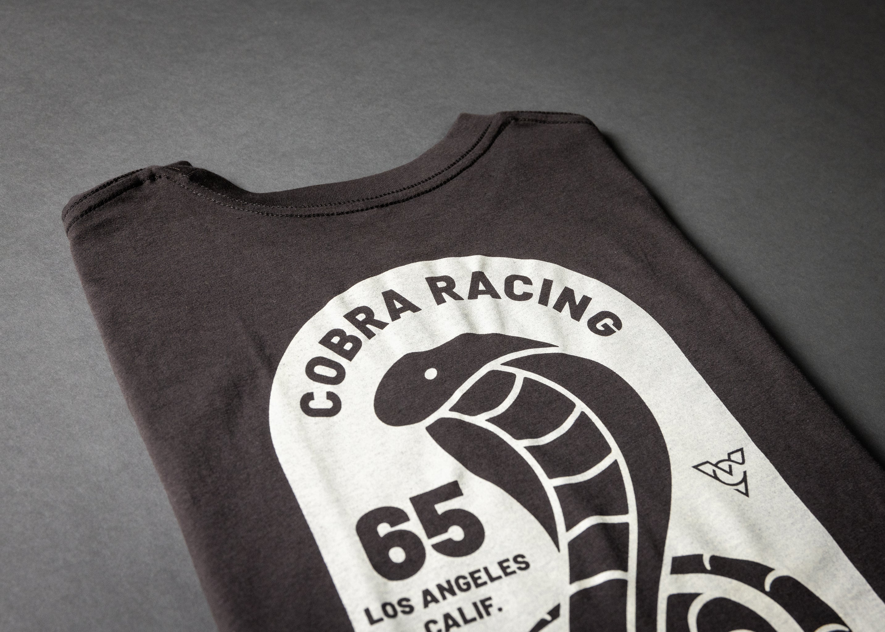 COBRA RACING WOMENS BOYFRIEND TEE (Vintage Black)