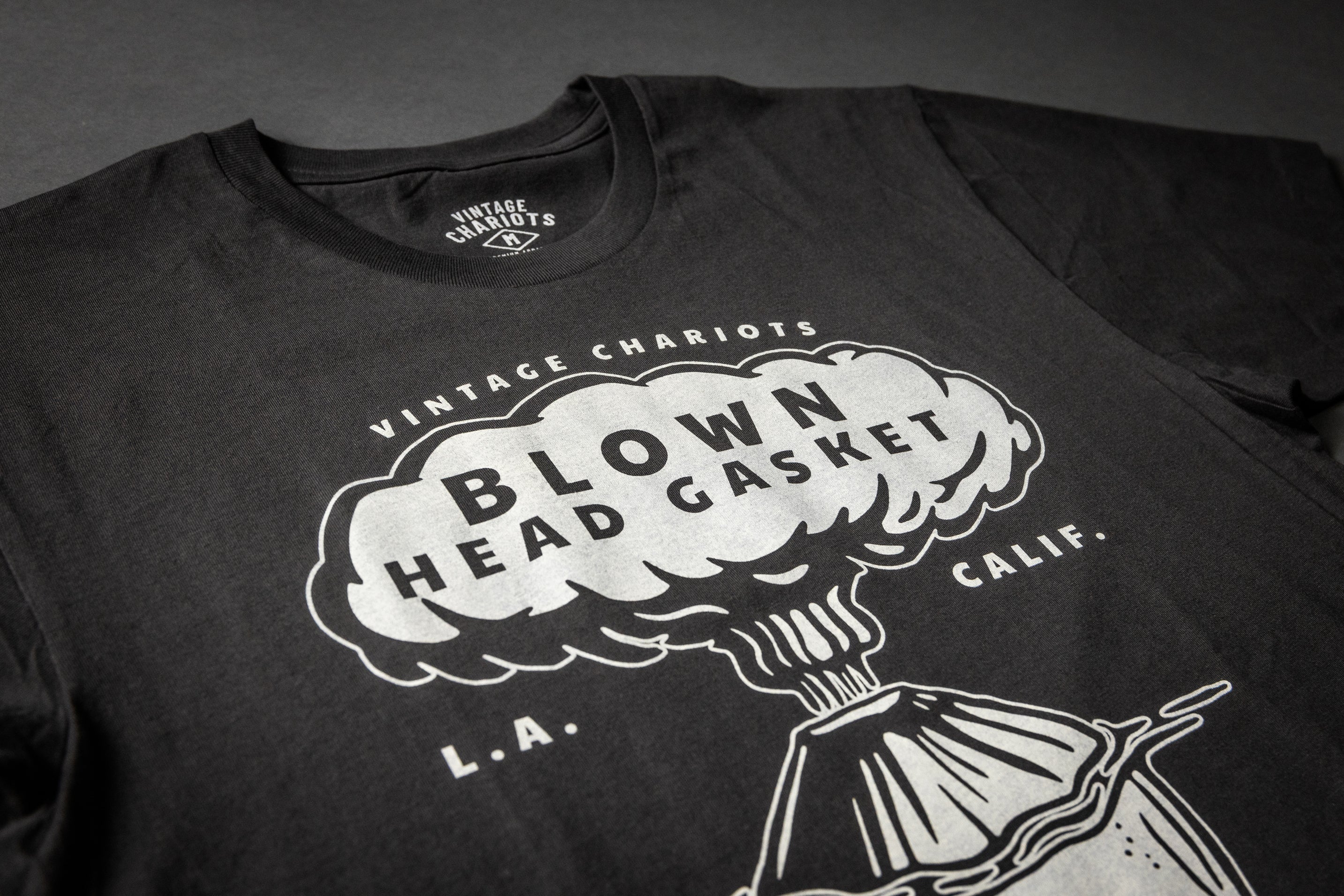 BLOWN HEAD GASKET TEE (Vintage Black)