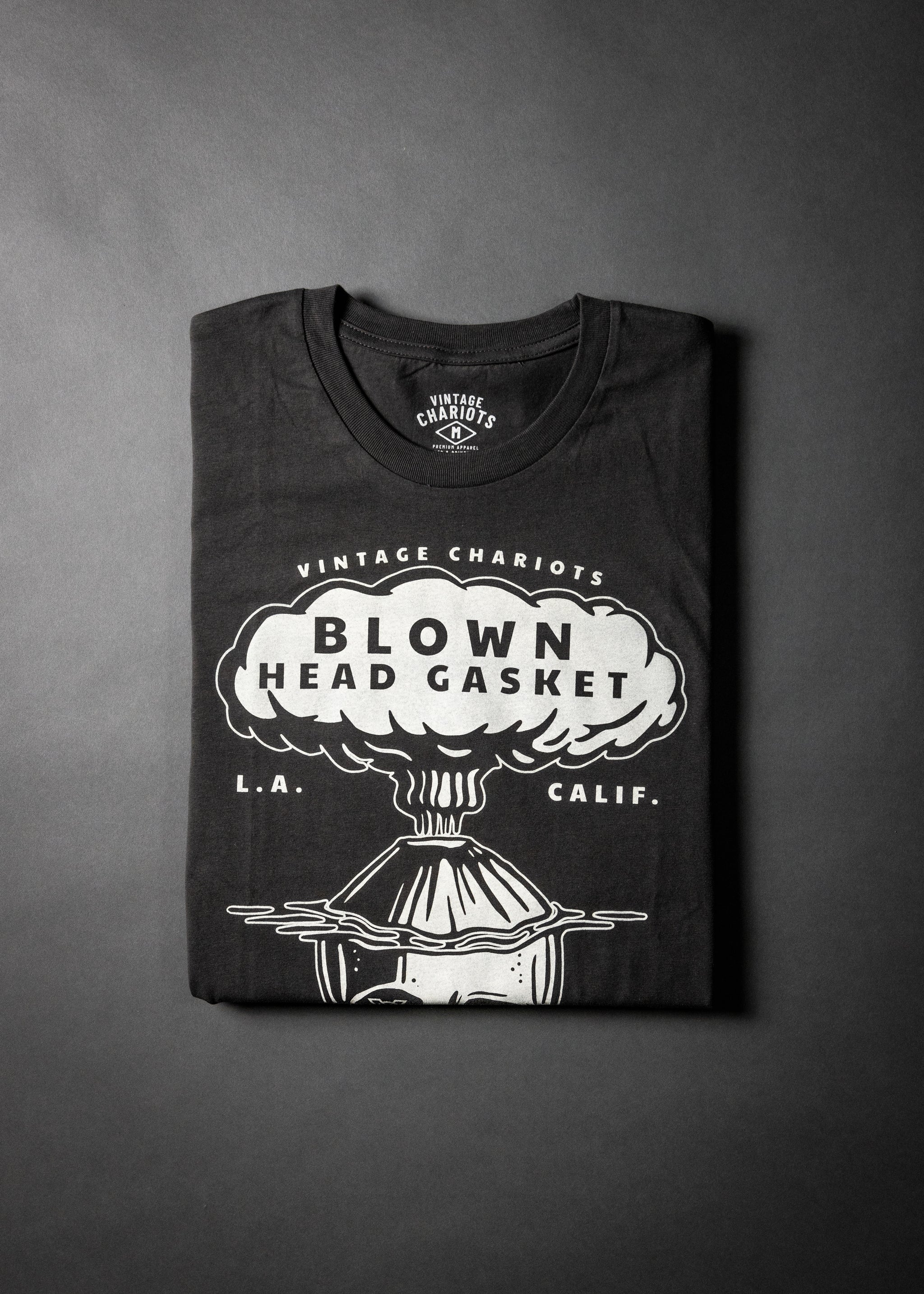 BLOWN HEAD GASKET TEE (Vintage Black)