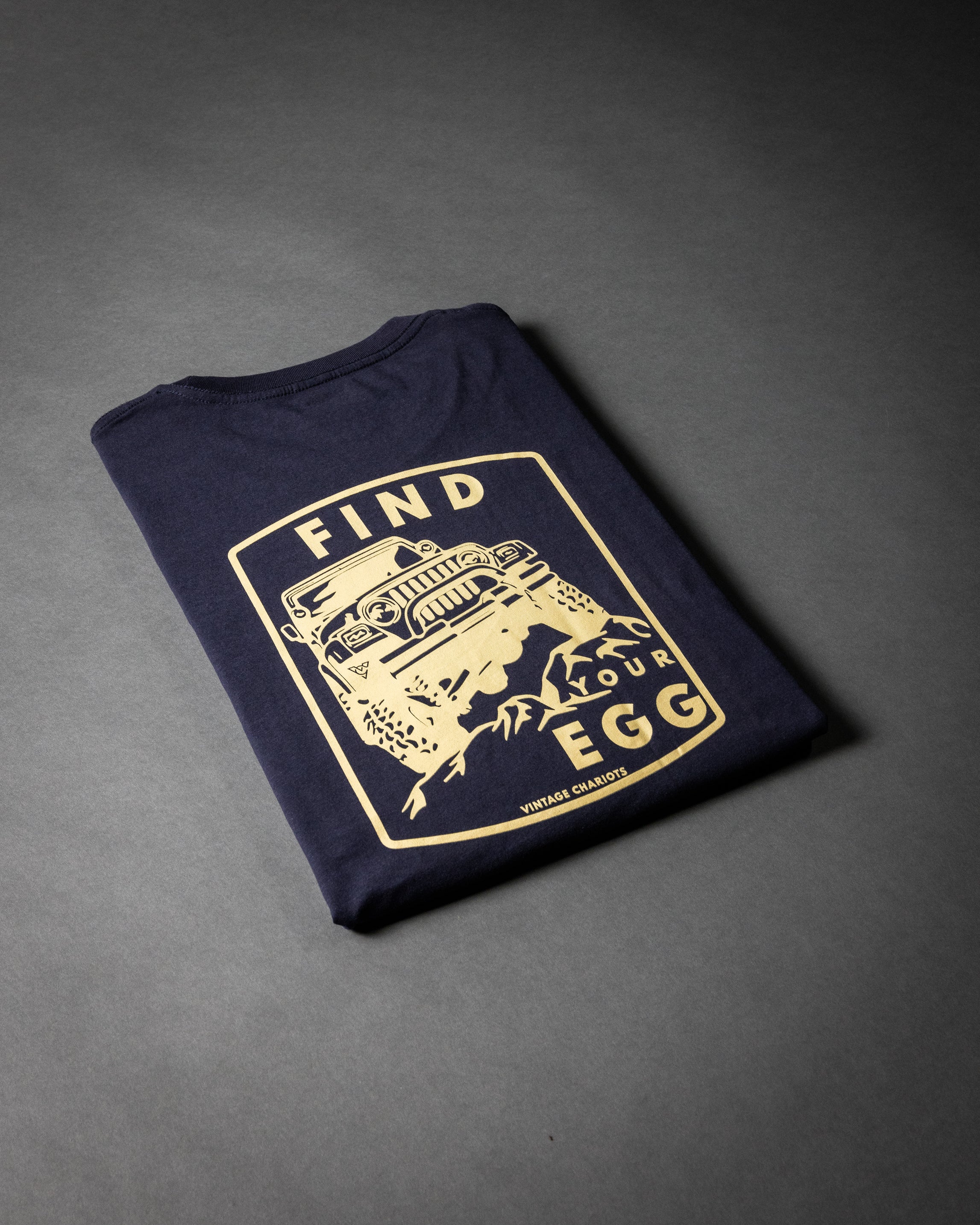 FIND YOUR EGG TEE (Navy)