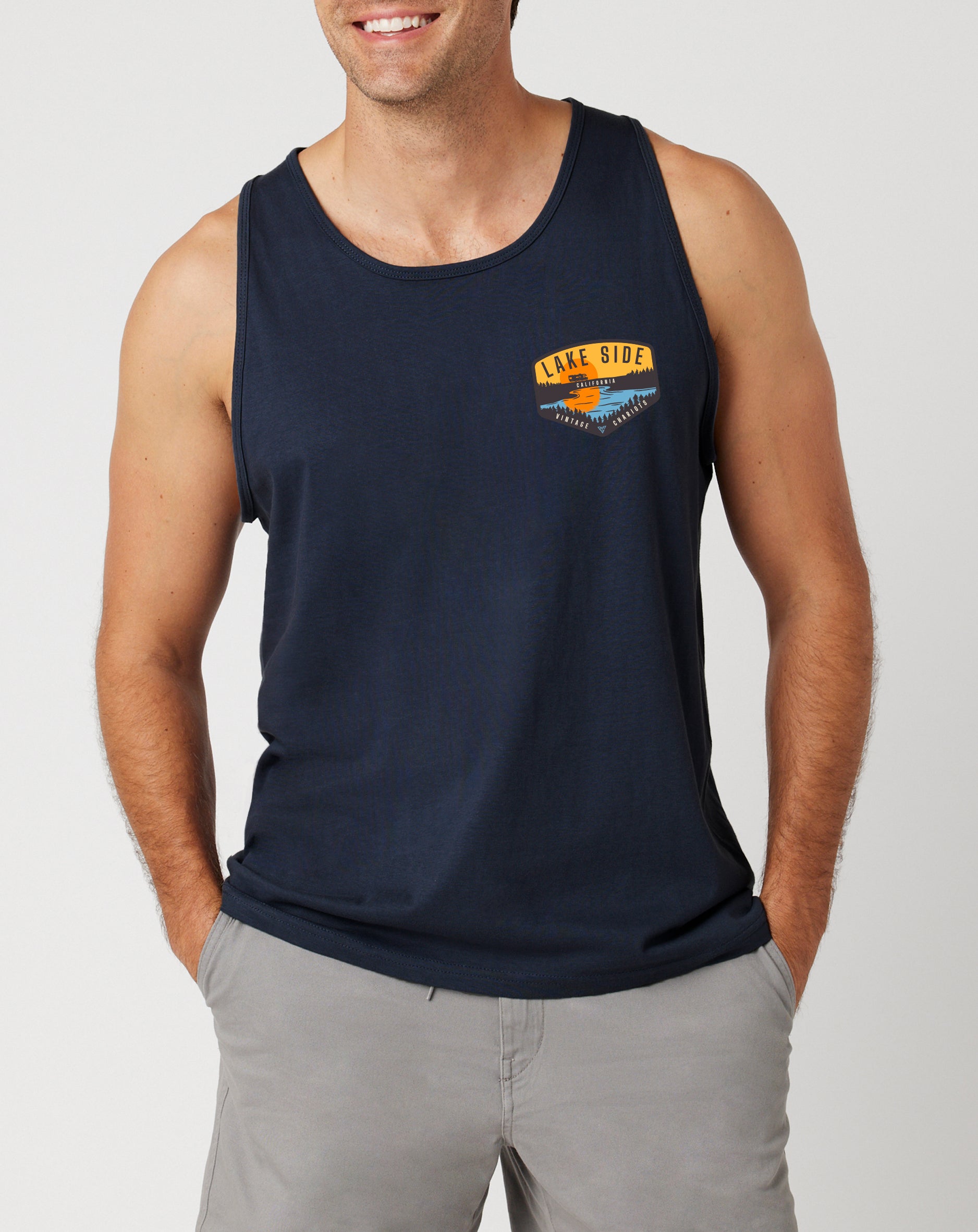 LAKESIDE TANK TOP (Navy)