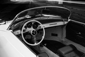 1955 Porsche Speedster Interior View FINE ART PRINT