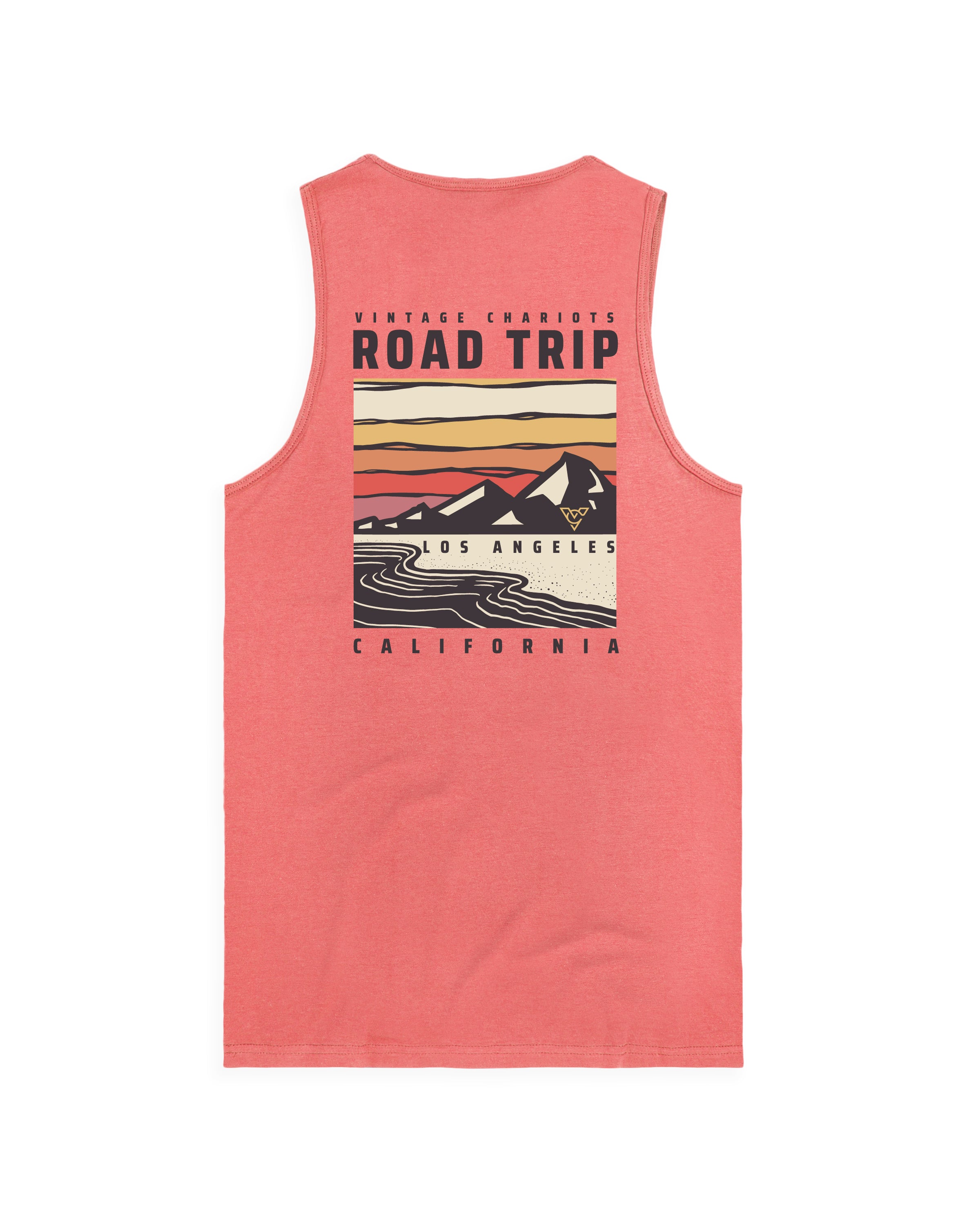 ROAD TRIP TANK TOP (Coral)