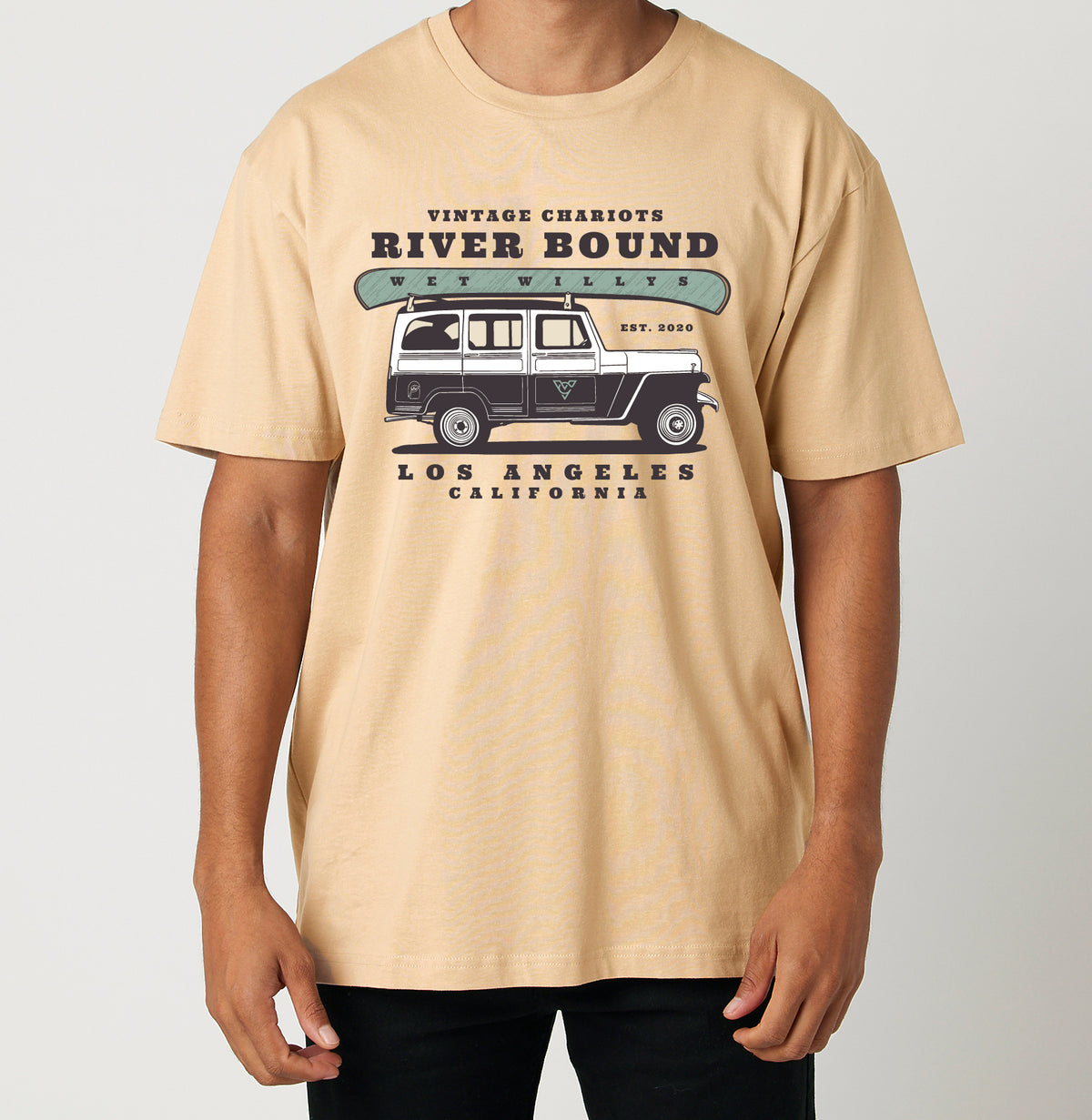 RIVERBOUND TEE (Vintage Gold)